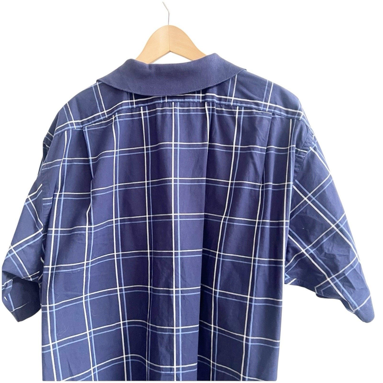Ralph Lauren Polo Ralph Lauren Men’s Eastlyn Golf Polo Plaid Blue Size XL Size US XL / EU 56 / 4 - 3 Thumbnail