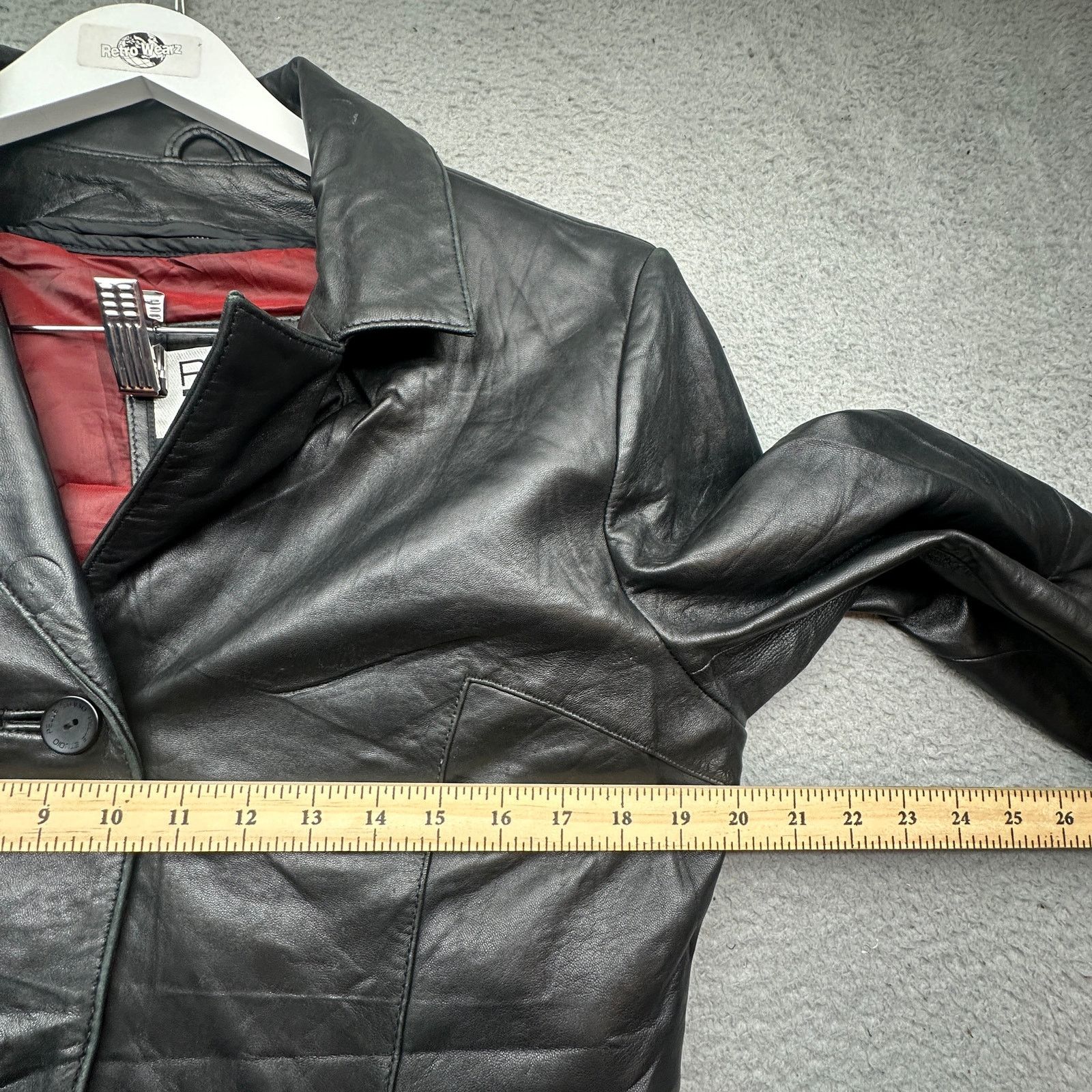 Wilsons Leather VTG Pelle Studio Wilsons Thinsulate Leather Coat Women Large Size L / US 10 / IT 46 - 4 Thumbnail