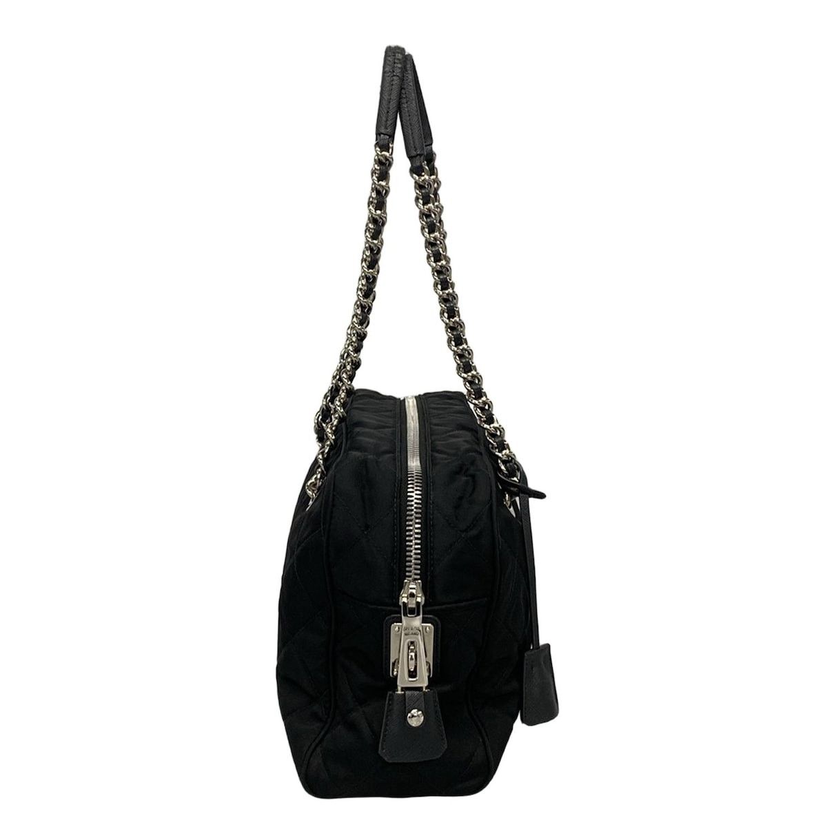 Prada PRADA Triangle Logo Shoulder Bag 1BB903 Size ONE SIZE - 2 Thumbnail