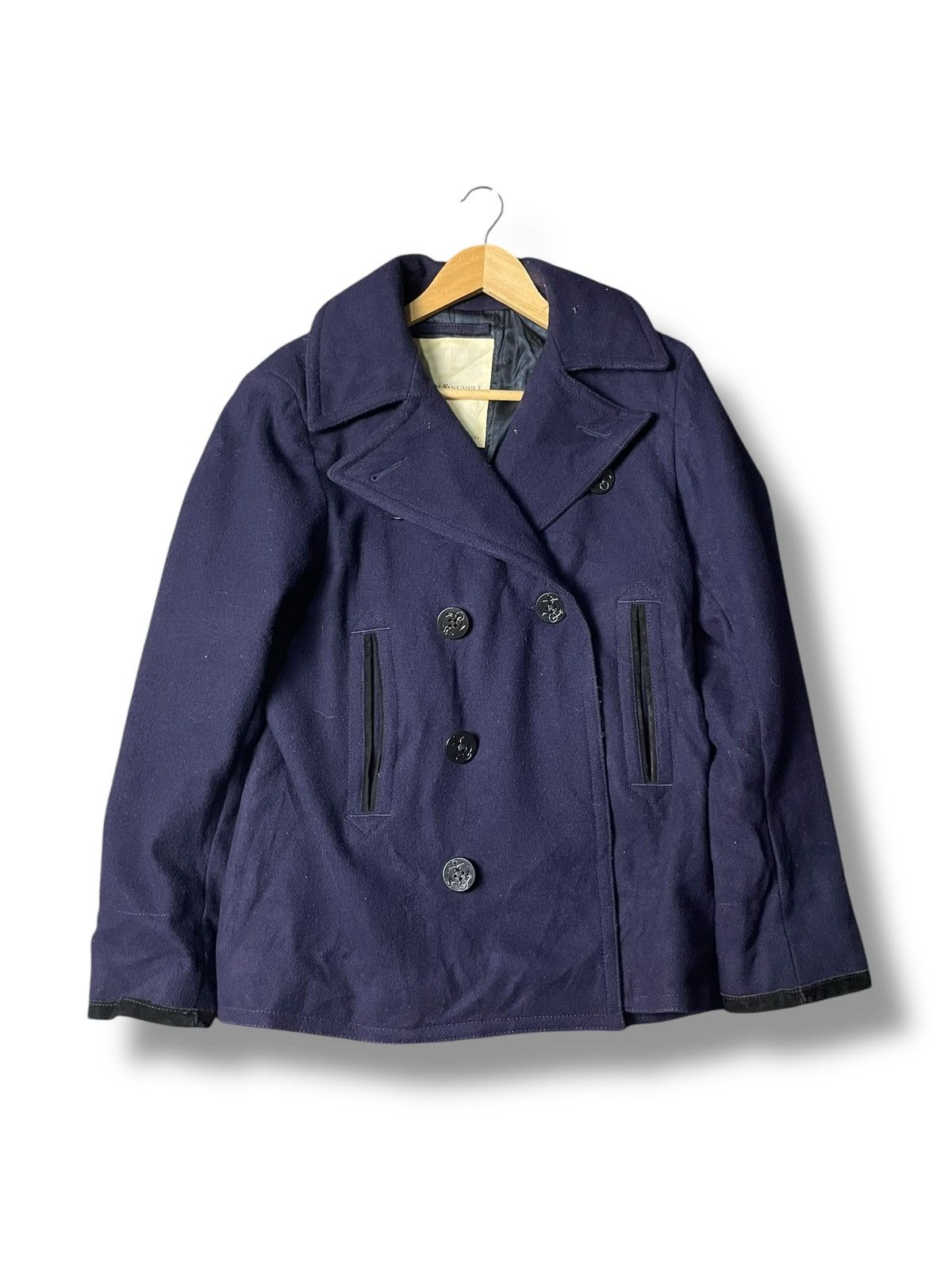 Japanese Brand × Ralph Lauren × Vintage Ralph Lauren Denim&Supply Wool Peacoat (102) Size US XXS / EU 40 - 1 Thumbnail