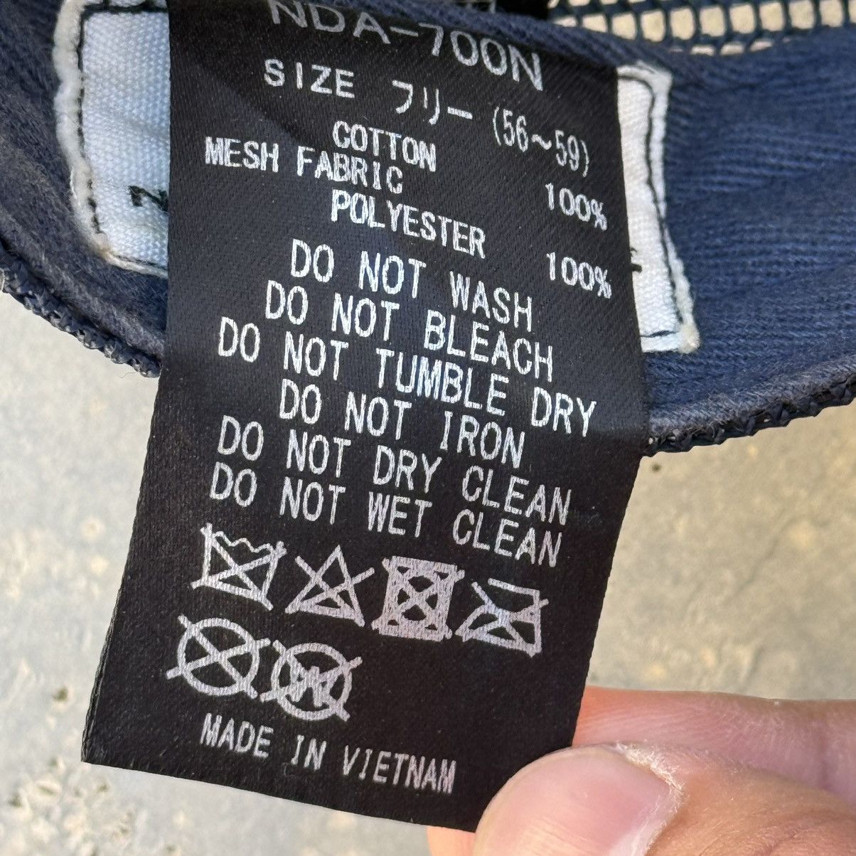 Number (N)ine Number (N)ine Denim Trucker Cap Size ONE SIZE - 6 Thumbnail