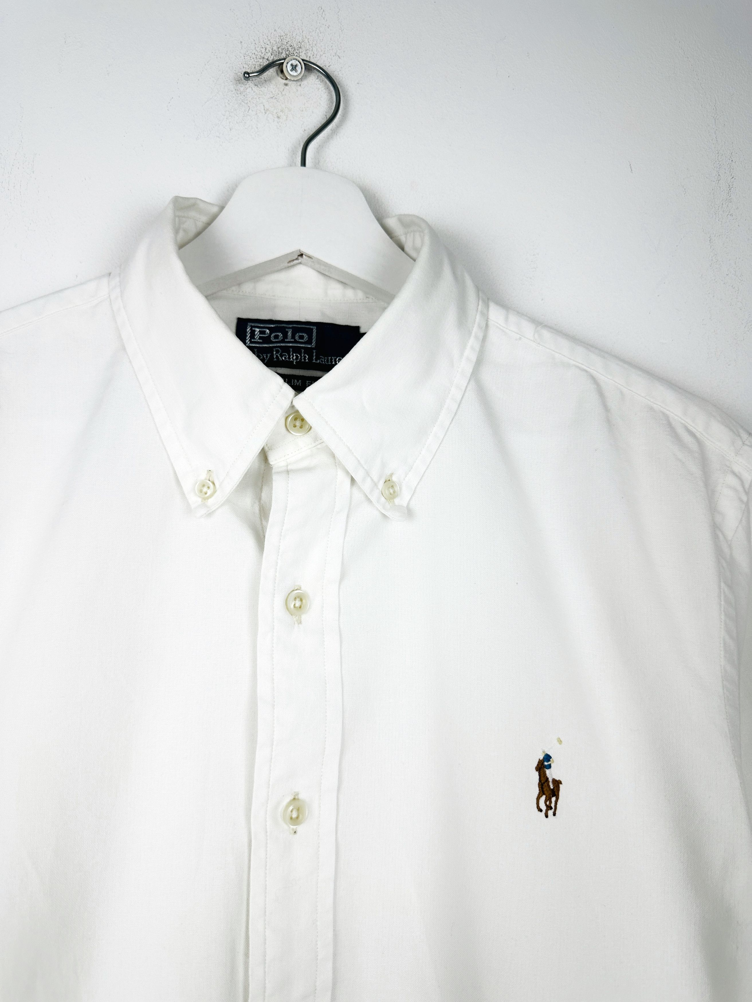 Polo Ralph Lauren Polo Ralph Lauren Logo White Short Sleeve Button Up Shirt Size US M / EU 48-50 / 2 - 4 Thumbnail
