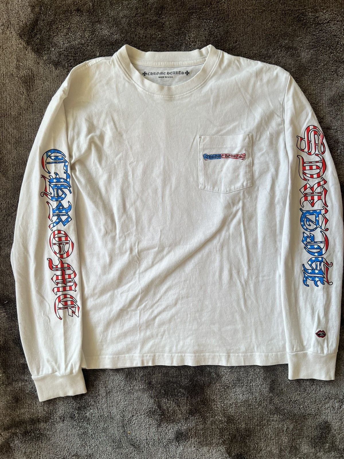 トップス CHROME HEARTS USA Long Sleeve fade punk Chrome Hearts Usa Long Sleeve | Grailed