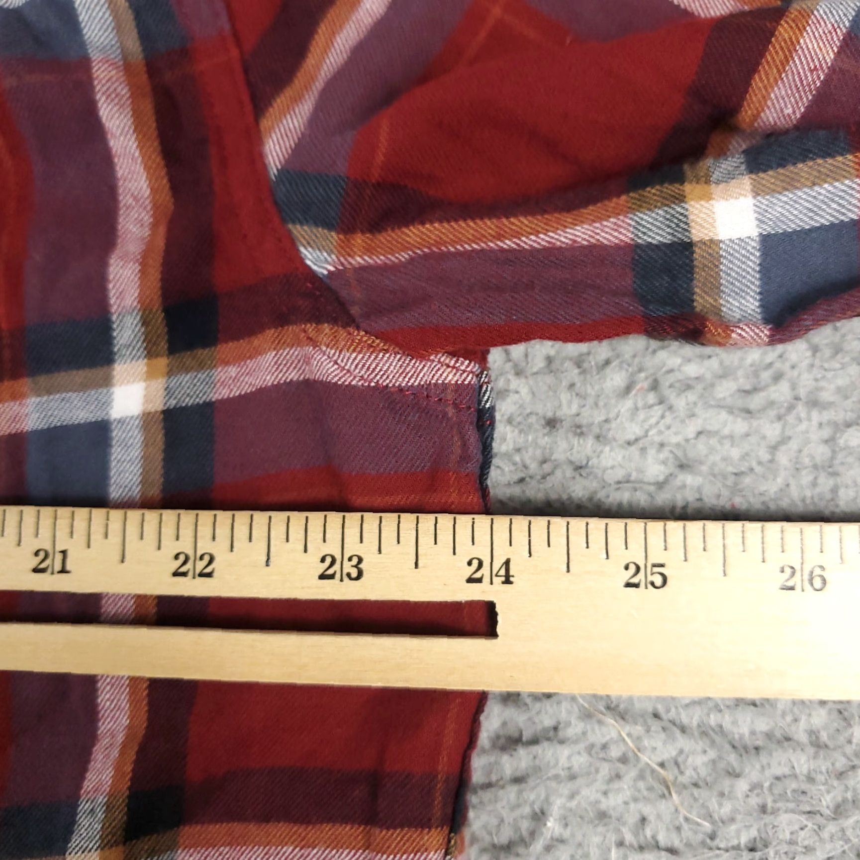 American Eagle Outfitters American Eagle Shirt Mens Large Red Plaid Outdoors Button Up Long Sleeve Size US L / EU 52-54 / 3 - 5 Thumbnail