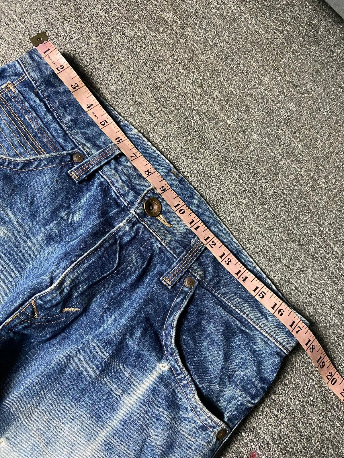 Edwin Exclusive Vintage Edwin Distressed Jeans (168) Size US 35 - 7 Thumbnail