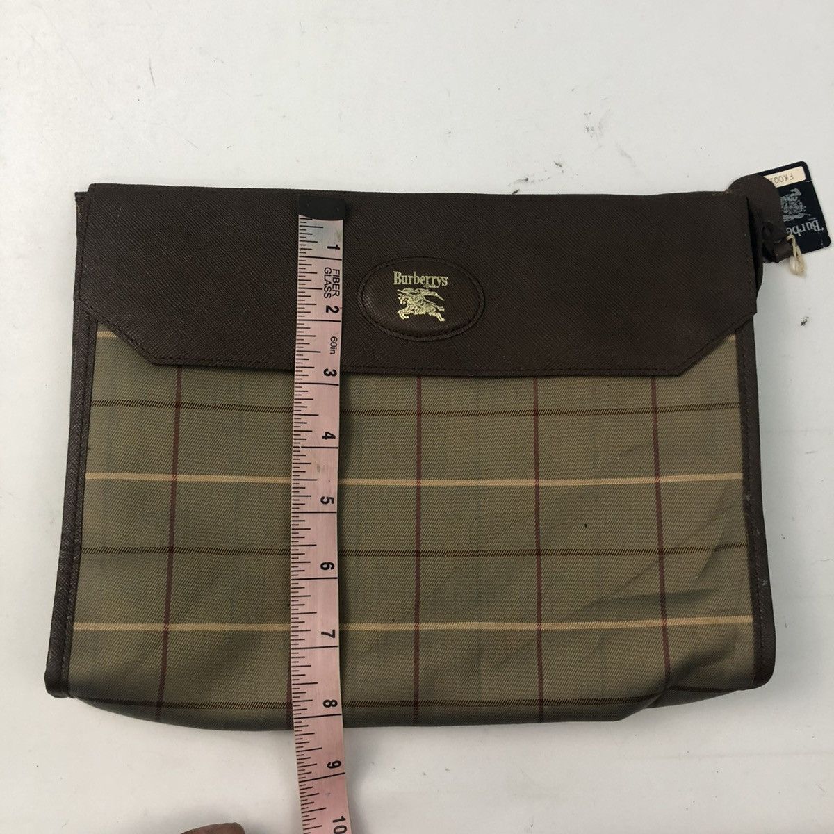 Burberry ‼️YES‼️ VINTAGE BURBERRYS POUCH CLUTH BAG Size ONE SIZE - 8 Thumbnail