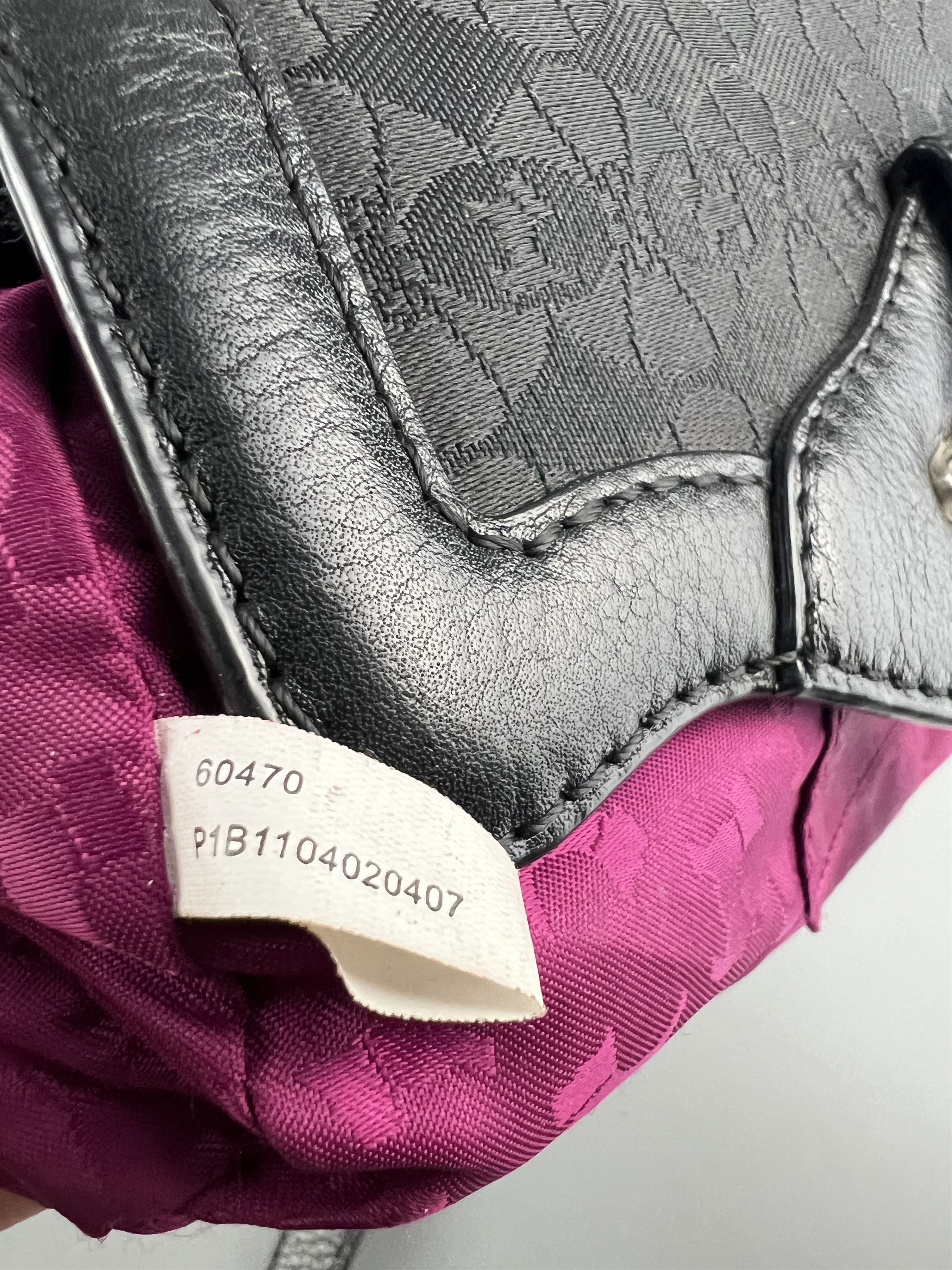 Other Radley London Black Monogram Canvas Leather Crossbody Bag Size ONE SIZE - 10 Thumbnail