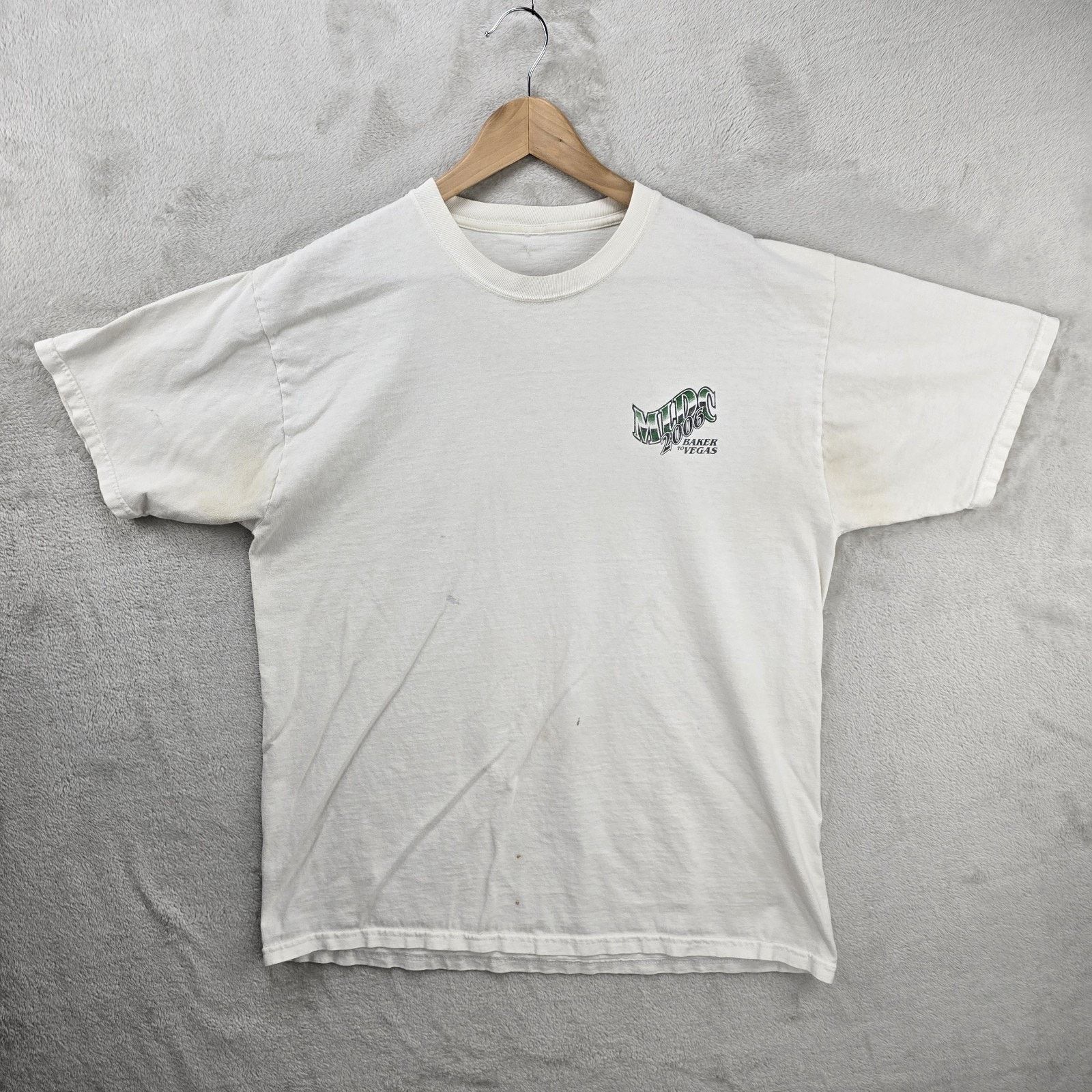 Jerzees Vintage Lot Of 2 MLDC Baker To Vegas Shirts XL Marathon Y2K Size US XL / EU 56 / 4 - 12 Thumbnail