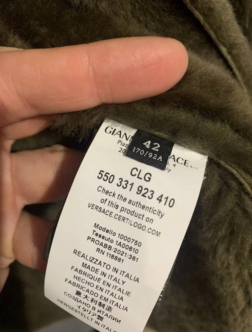 Versace Versace Jacket Fur Multicolor Medusa Logo Size:42 Size M / US 6-8 / IT 42-44 - 4 Thumbnail