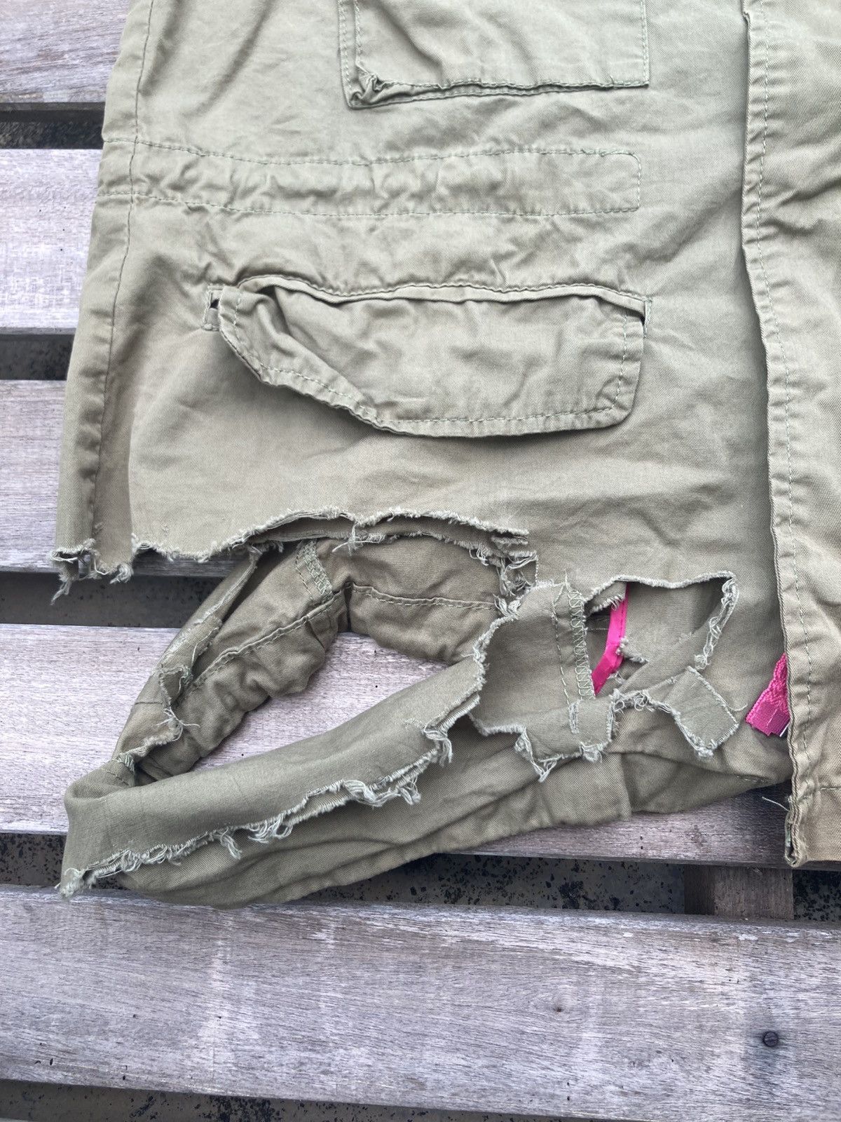 Vivienne Westwood Vivienne Westwood Anglomania Thrashed Damaged Military Vest Size S / US 4 / IT 40 - 13 Thumbnail
