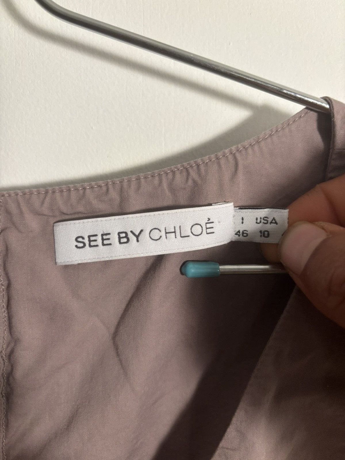 See by Chloe See by chloe two piece dress inner sz 10 outer sz 8 Size L / US 10 / IT 46 - 3 Thumbnail