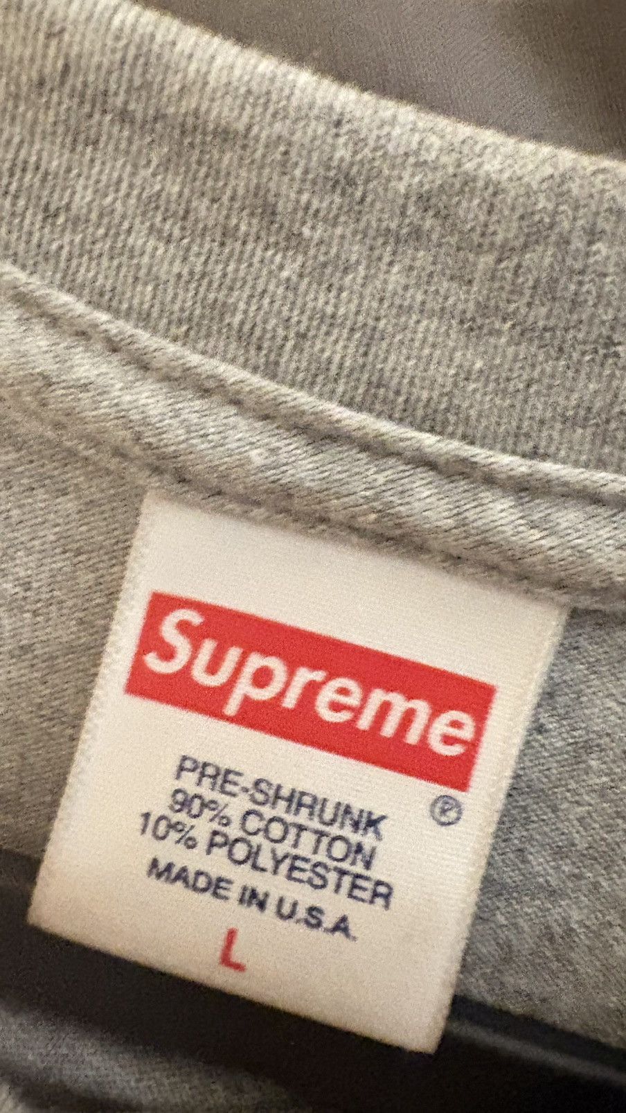 Supreme Supreme New York tee Size US L / EU 52-54 / 3 - 4 Thumbnail