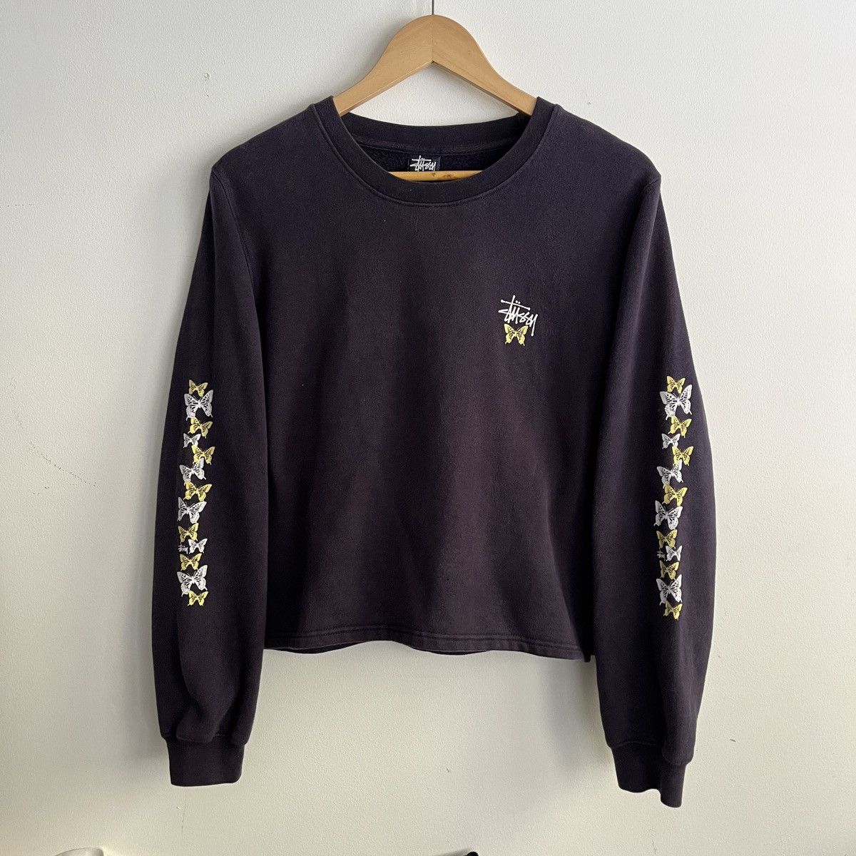 Stussy × Vintage Vintage 90s Stussy Butterfly Size US XS / EU 42 / 0 - 1 Thumbnail