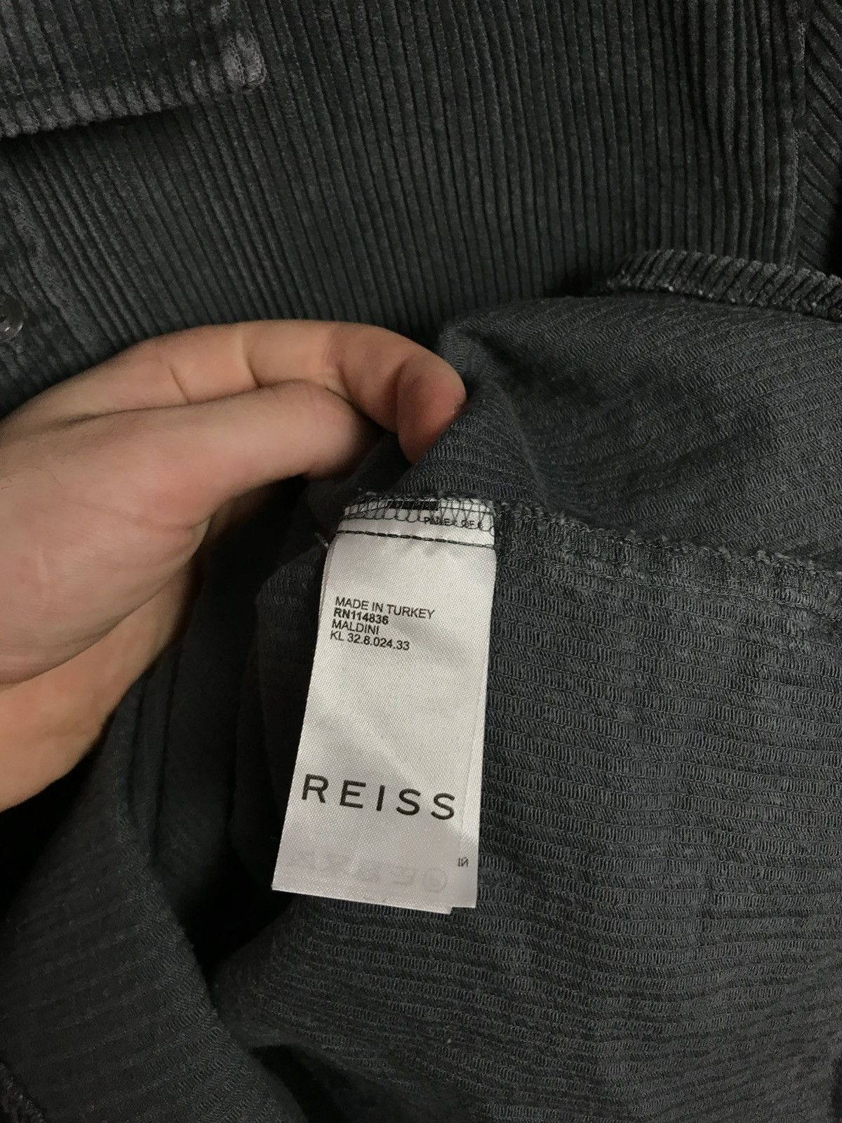 Reiss Reiss luxury streetwear shirt Size US M / EU 48-50 / 2 - 5 Thumbnail