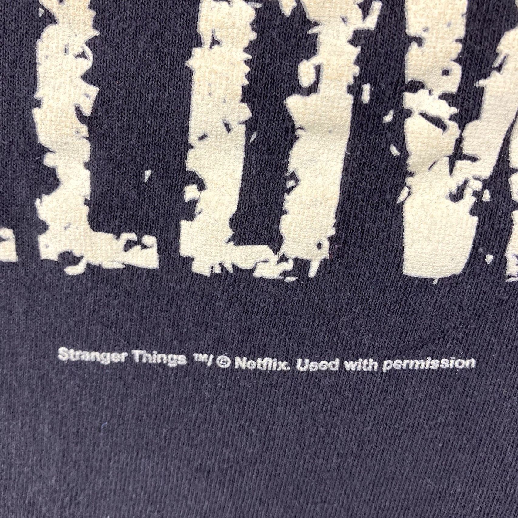 Vintage Stranger Things Hawkins 85 Halloween Graphic T-Shirt, Unisex Adults, Small, Black, 80s Geek Gothic Theme Size US S / EU 44-46 / 1 - 6 Thumbnail