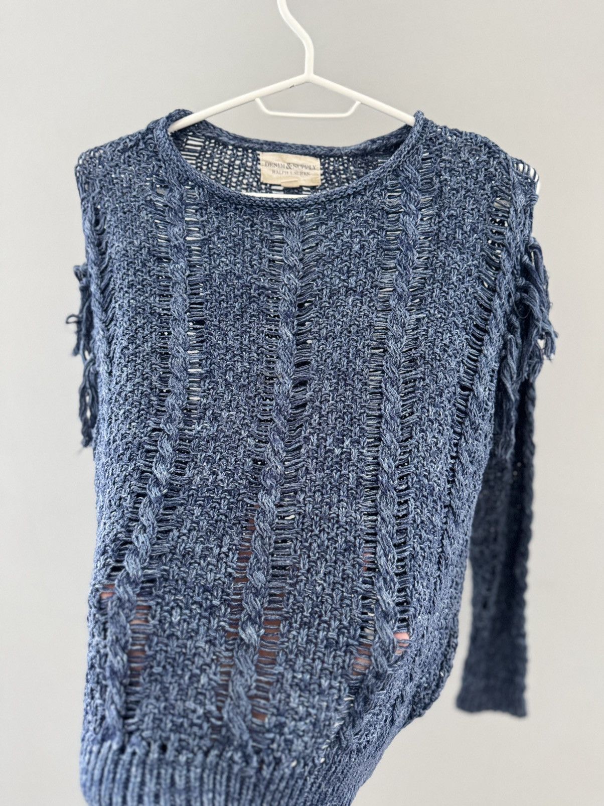 Denim & Supply Ralph Lauren Vintage Archive Ralph Lauren Knite Sweater Size XS / US 0-2 / IT 36-38 - 6 Thumbnail