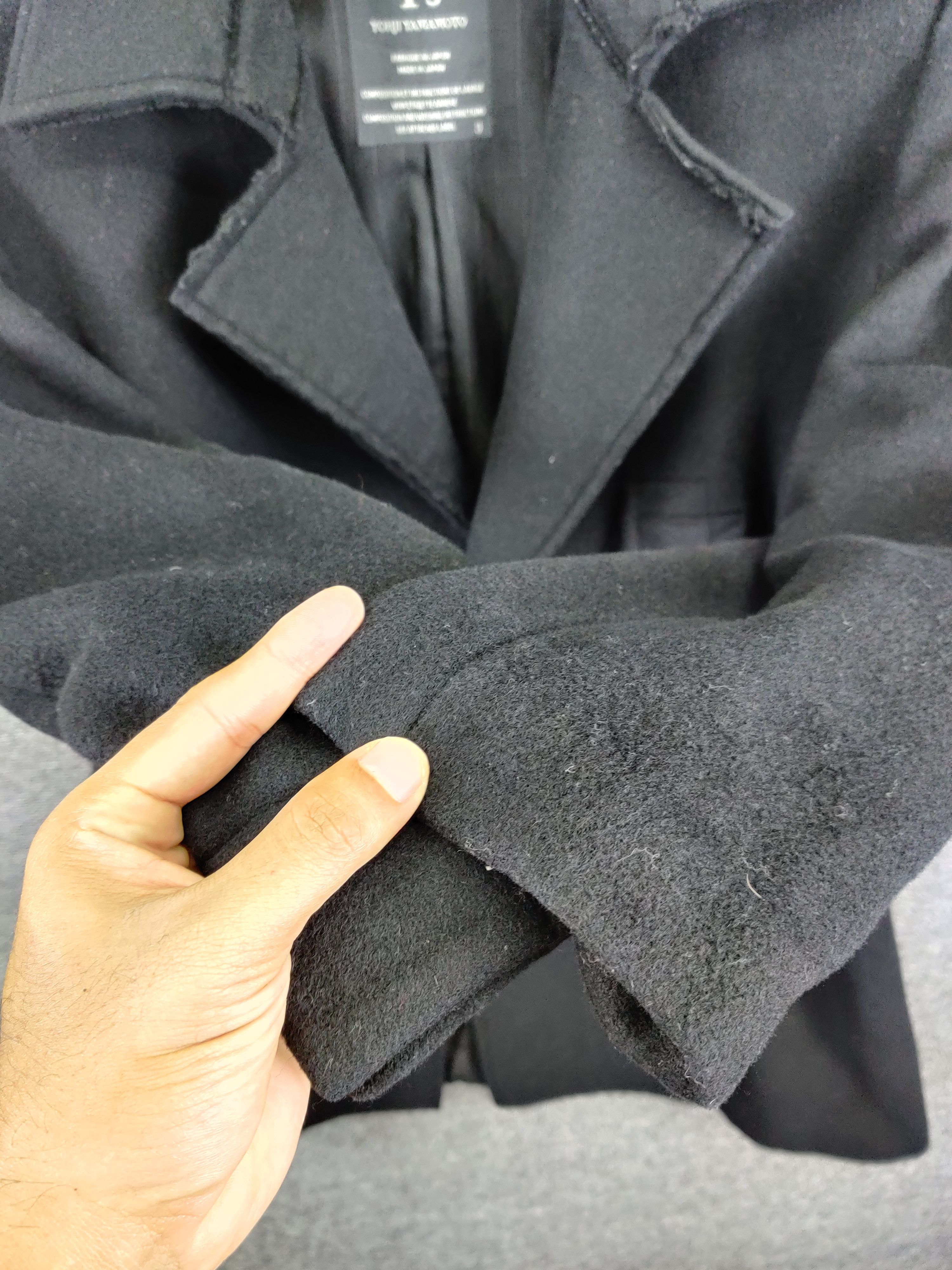 Yohji Yamamoto Nice ❗ Vintage Y's Yohji Yamamoto Wool French Coat Jacket Size US L / EU 52-54 / 3 - 13 Thumbnail