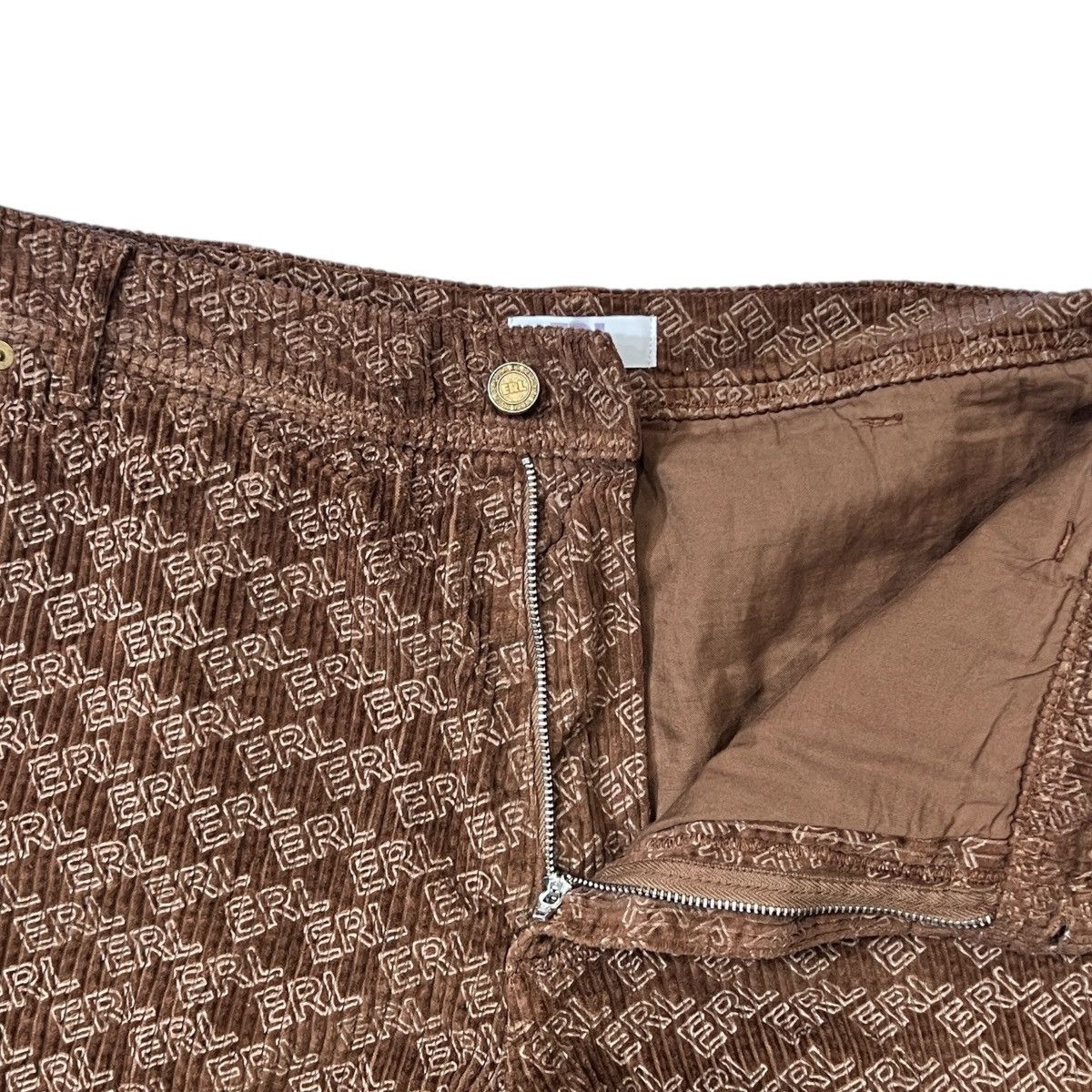 ERL ERL Corduroy Embossed Set-Up Brown Track Jacket & Pants Size US M / EU 48-50 / 2 - 15 Thumbnail