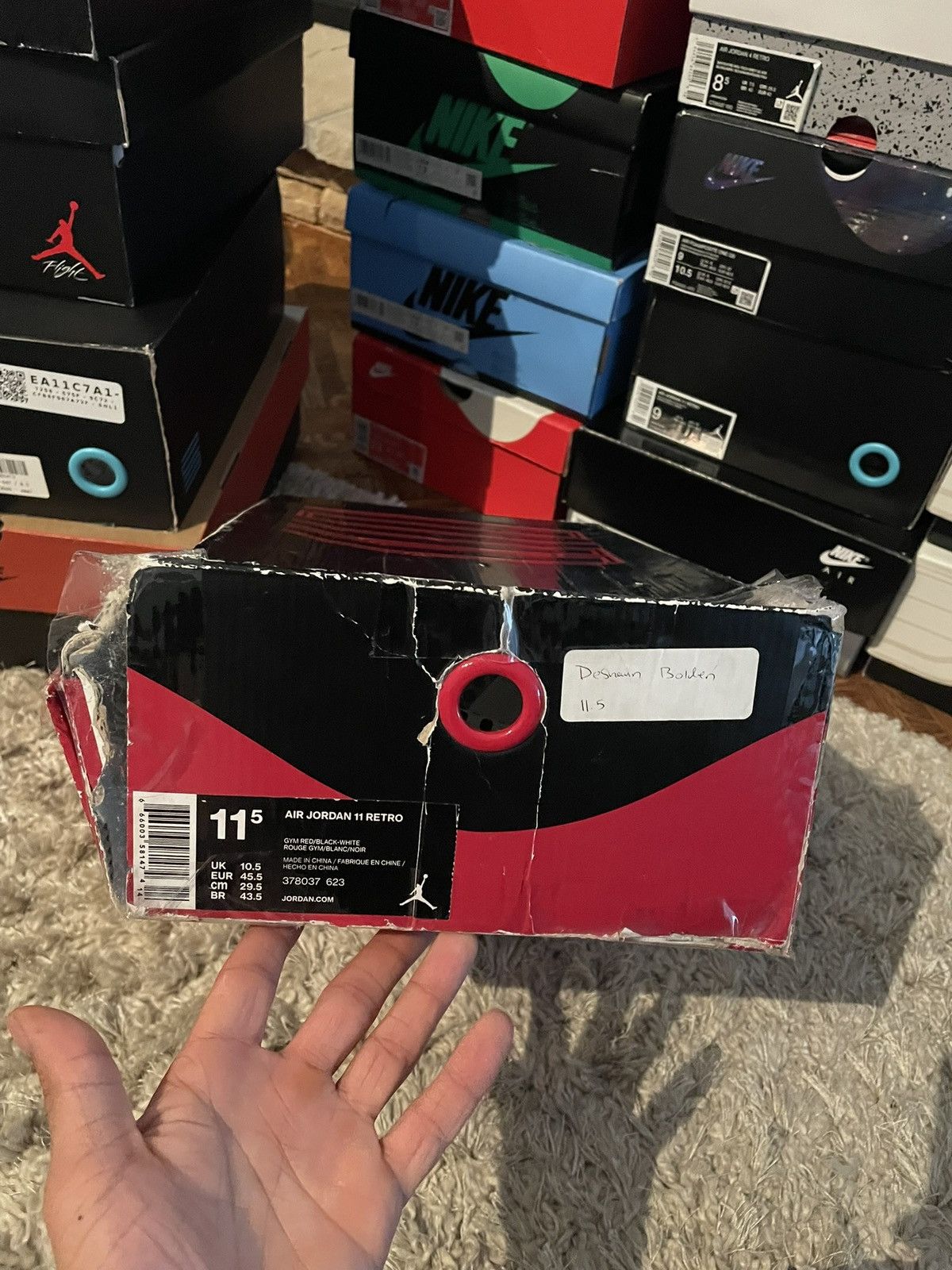 Jordan Brand Jordan 11 Win like 92 Size US 11.5 / EU 44-45 - 10 Thumbnail