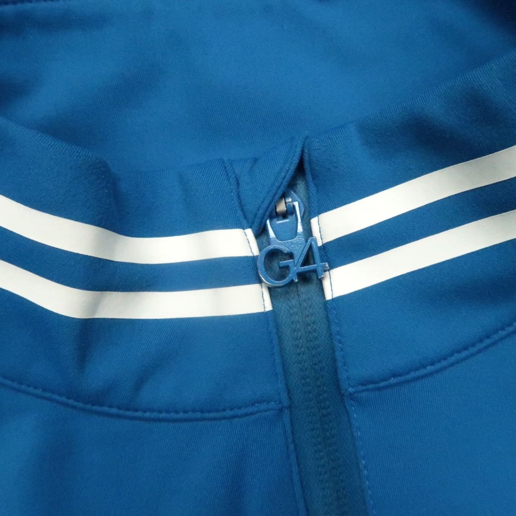 G/FORE G/Fore Pullover Mens Large Blue Core Mid Quarter Zip Performance Golf Shirt Size US L / EU 52-54 / 3 - 3 Thumbnail