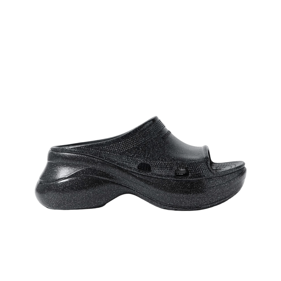 o1la1rc1a0525 Pool Crocs™ Slide Sandals in Black