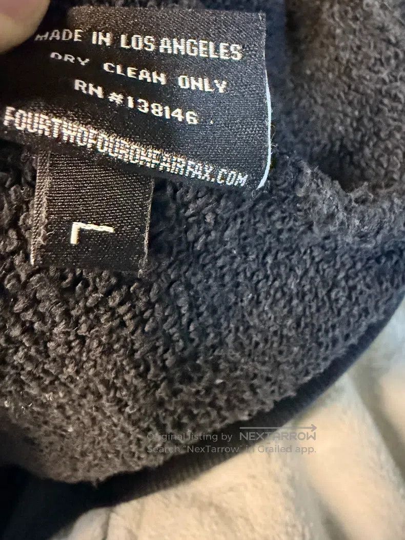 424 424 Embroidered Hooded Sweatshirt Size US L / EU 52-54 / 3 - 5 Thumbnail