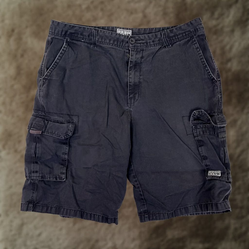 Vintage Pro Club Cargo Shorts Mens Size 40 Gray 12 Inseam Baggy Size US 40 / EU 56 - 1 Thumbnail
