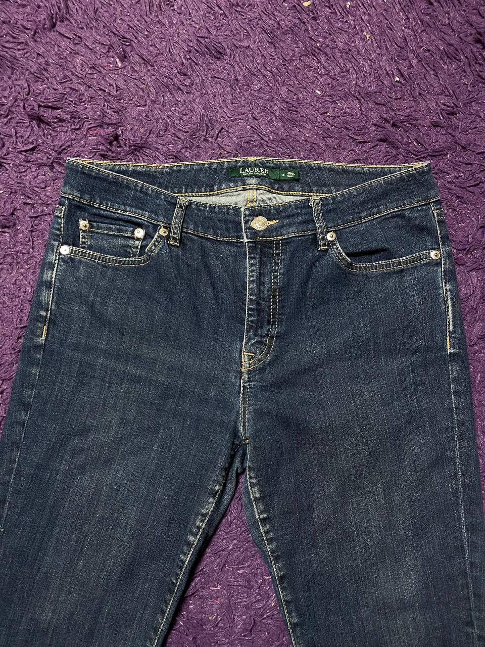 Lauren Ralph Lauren Vintage Distressed Thrashed jeans Y2K Lauren Ralph Lauren Size 30" / US 8 / IT 44 - 5 Thumbnail