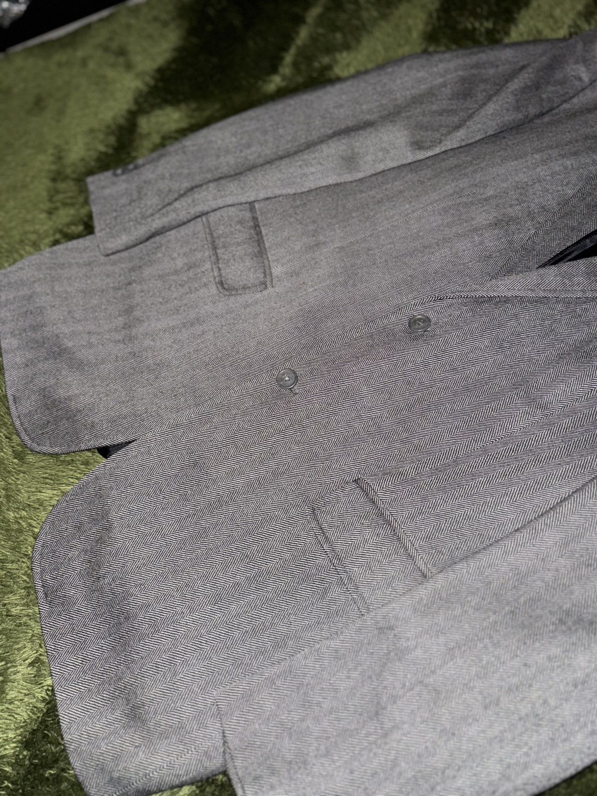 Tommy Hilfiger [42R] Tommy Hilfiger USA Jacquard Textured Classic Blazer Size 42R - 4 Thumbnail
