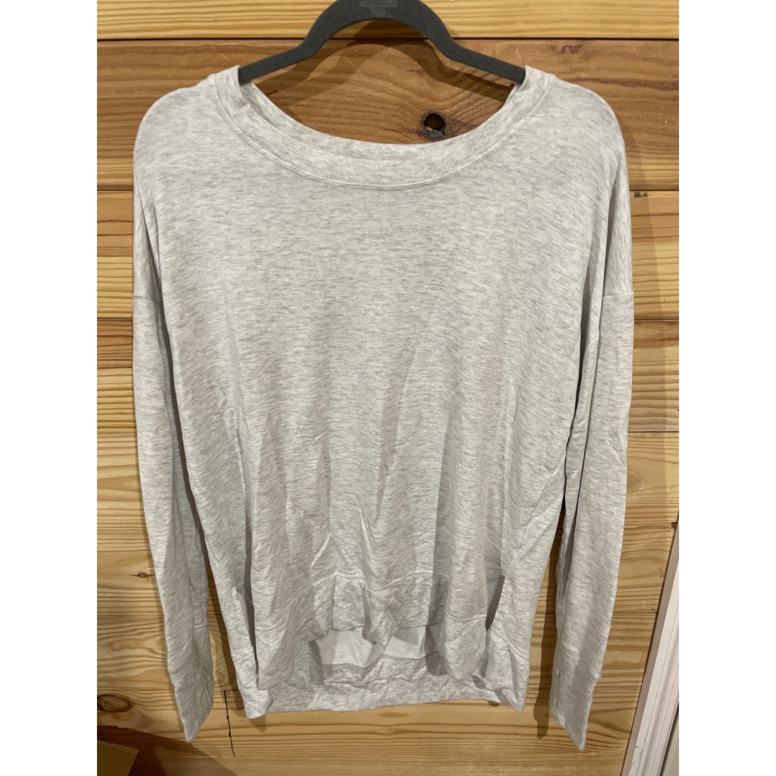 Athleta Athleta Coaster Luxe Gray Modal Hi/Low Hem Sweatshirt, M Size M / US 6-8 / IT 42-44 - 1 Thumbnail