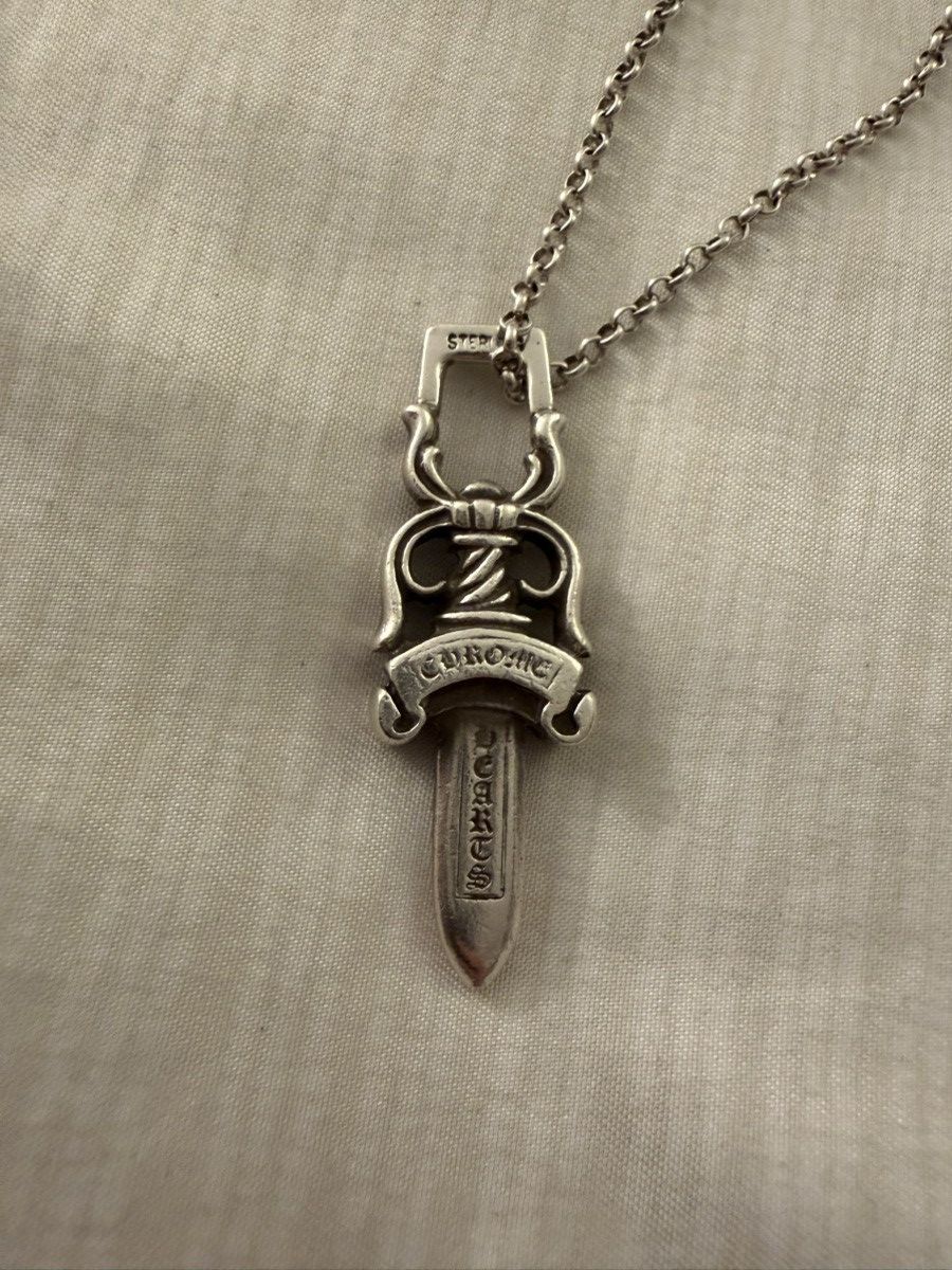 Chrome Hearts Chrome Hearts Sterling Silver Dagger Pendant #10 Size( 925) Size ONE SIZE - 2 Thumbnail