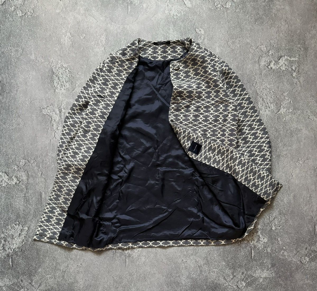 Tagliatore Tagliatore IT46wmns all printed coat jacket long blazer cape Size L / US 10 / IT 46 - 10 Thumbnail