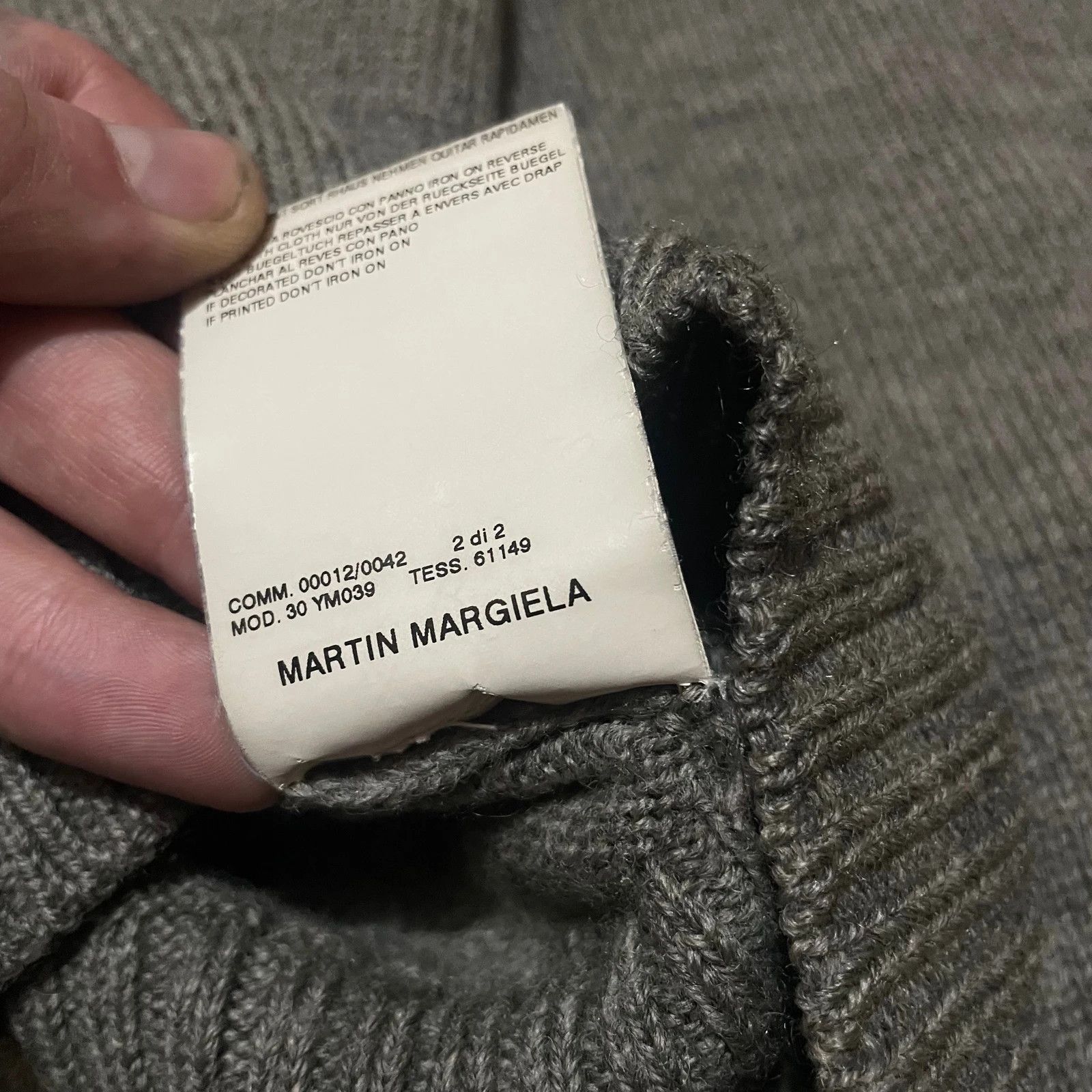 Maison Margiela Vintage Maison Margiela sweater aw06 avant garde archive Size US M / EU 48-50 / 2 - 11 Thumbnail
