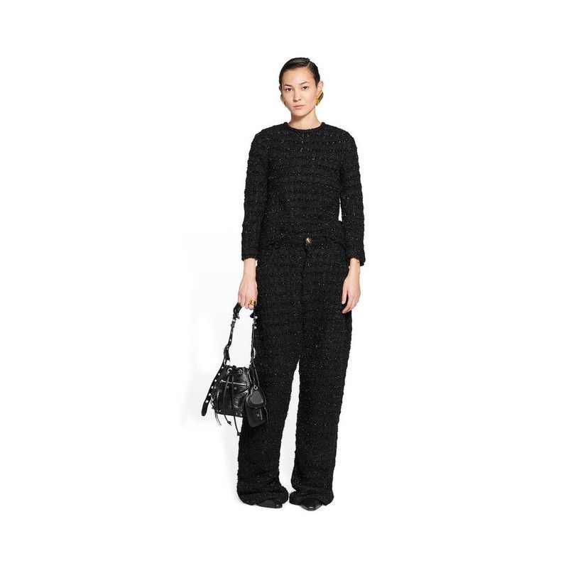 Balenciaga o1tr1nto1125 Size: OS / Le Cagole XS Bucket Bag in Black Size ONE SIZE - 2 Thumbnail