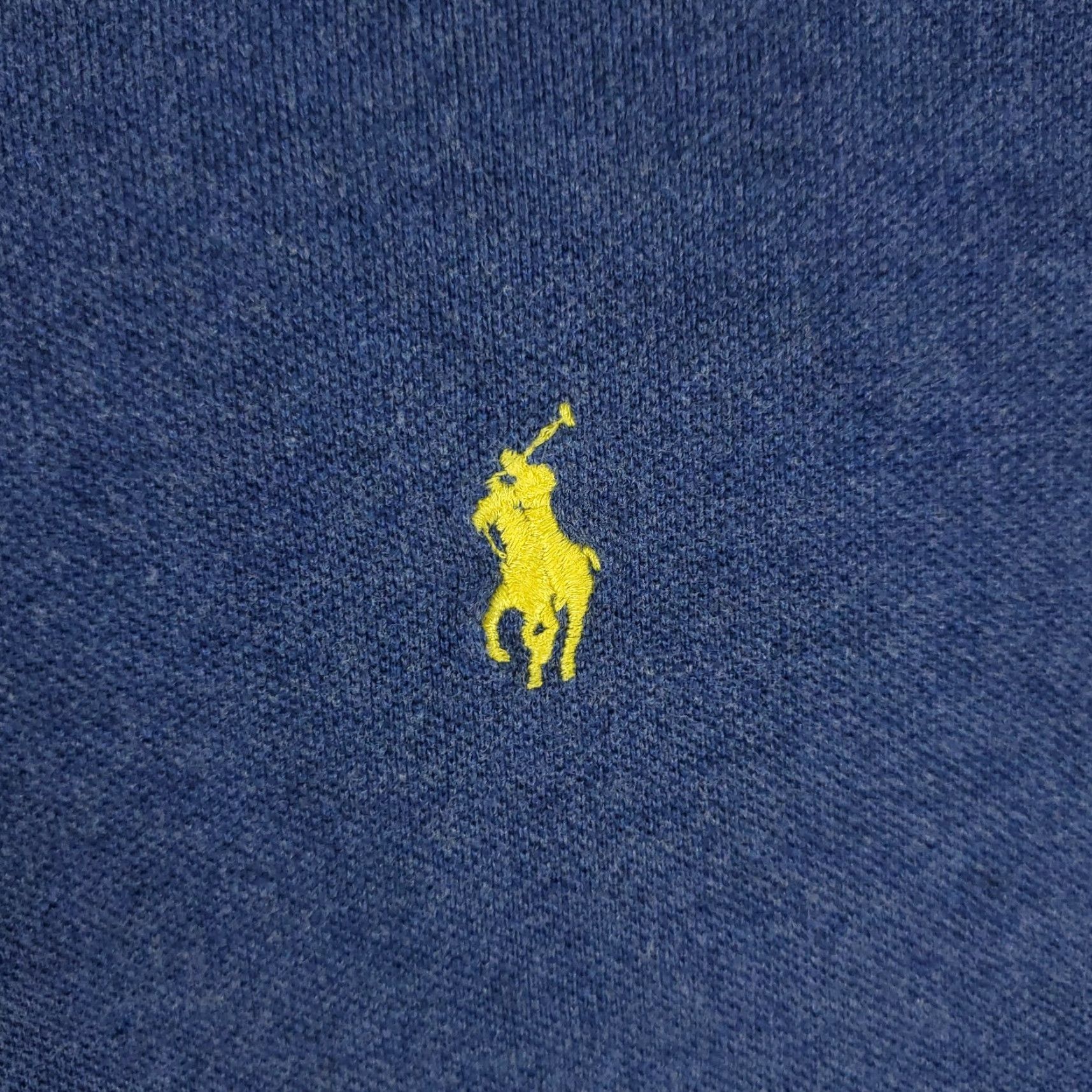 Ralph Lauren Ralph Lauren Polo Shirt Mens L Blue Pony Casual Short Sleeve Button-Front Collared Shirt Polo - Classic American Sportswear Mens Reg/Regular Fit Size US L / EU 52-54 / 3 - 3 Thumbnail