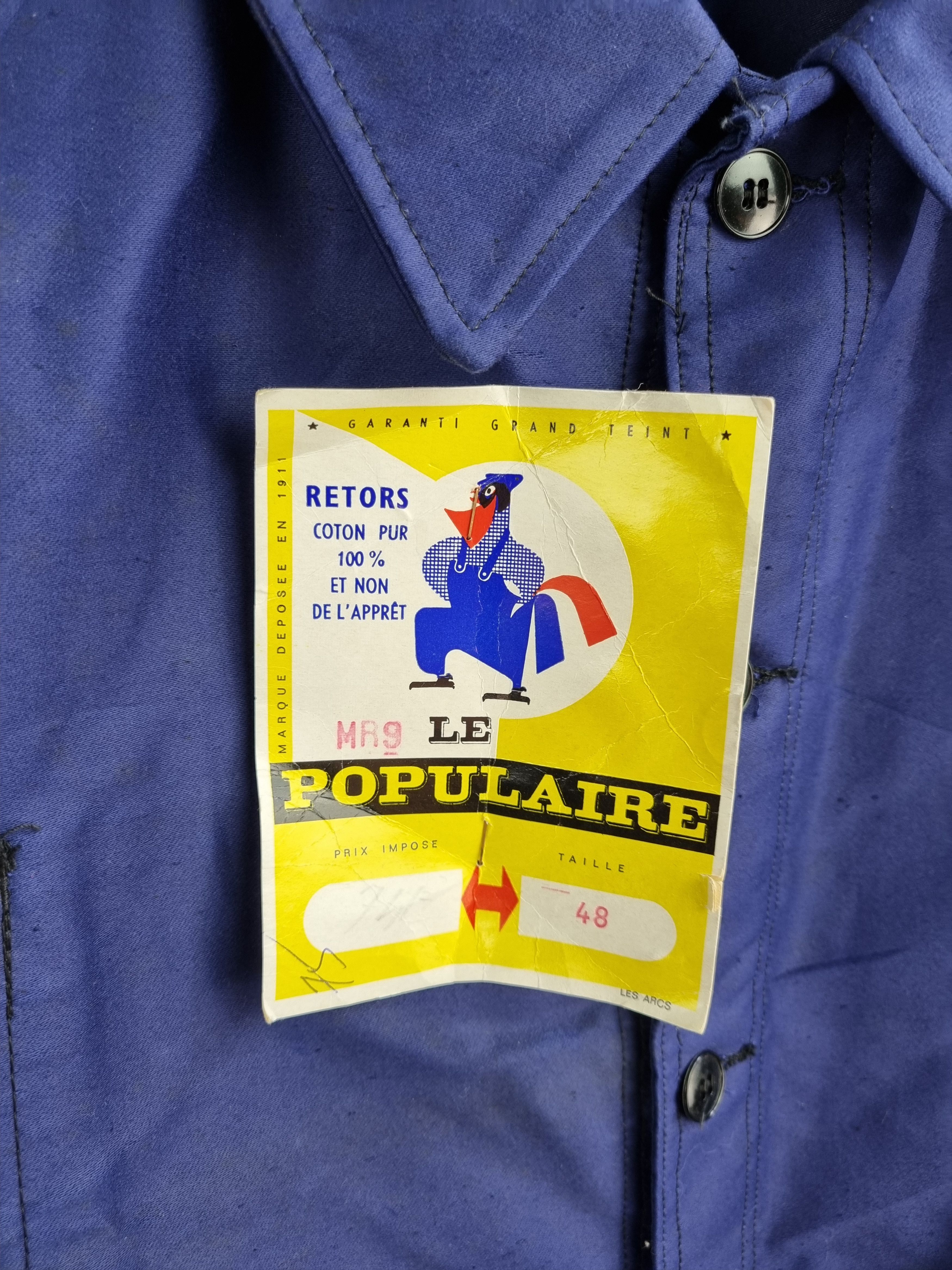 Le Laboureur × Vetra Vintage Sanfor Worker Jacket Size US M / EU 48-50 / 2 - 6 Thumbnail