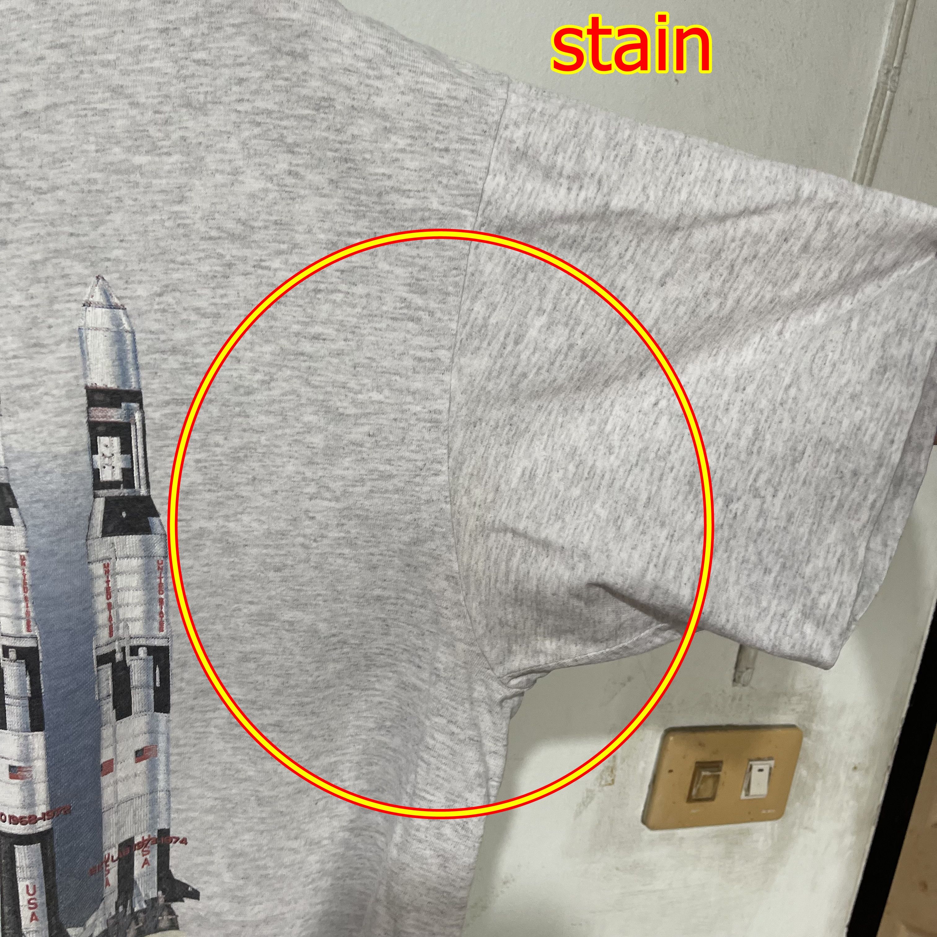 NASA Vintage 90s Space History T-Shirt Size US XL / EU 56 / 4 - 7 Thumbnail