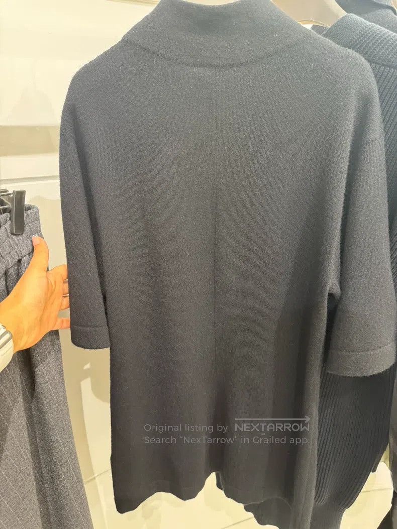 Brunello Cucinelli Brunello Cucinelli Cashmere Short-sleeve Size L / US 10 / IT 46 - 6 Thumbnail