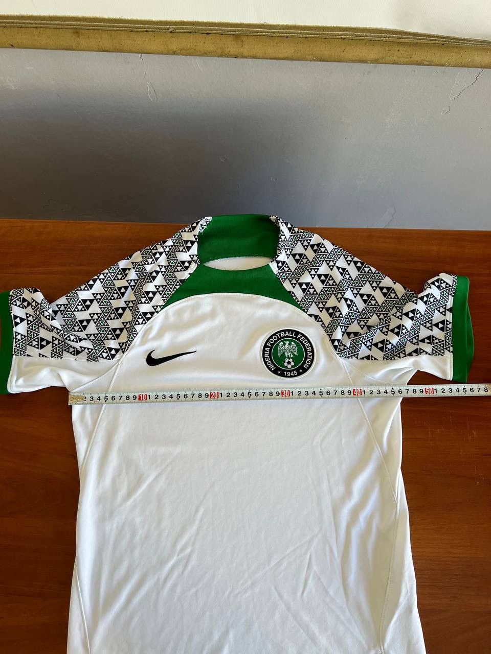 Nike 2022/24 NIGERIA NIKE AWAY SOCCER JERSEY FOOTBALL SHIRT RARE Size US S / EU 44-46 / 1 - 17 Thumbnail