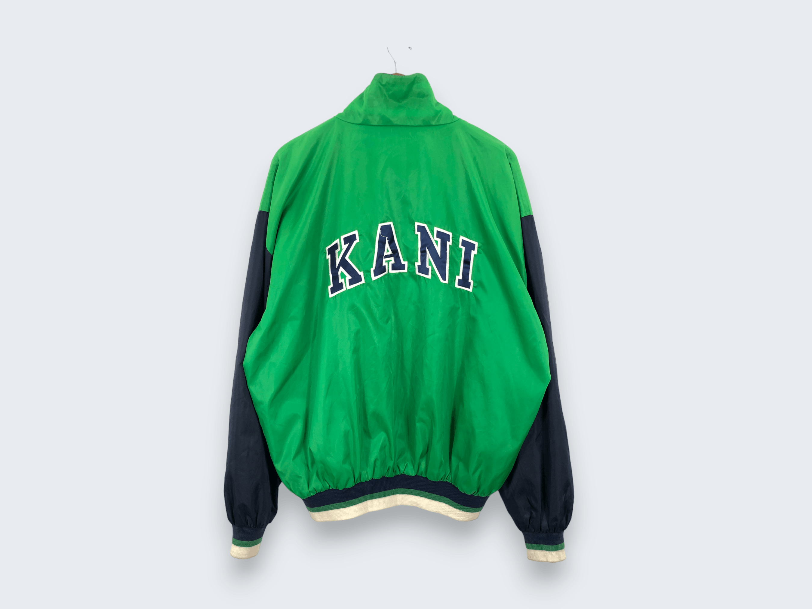 Karl Kani × Vintage Vintage Karl Kani Sport Jacket Training Jacket Windbreaker Size US XL / EU 56 / 4 - 1 Thumbnail