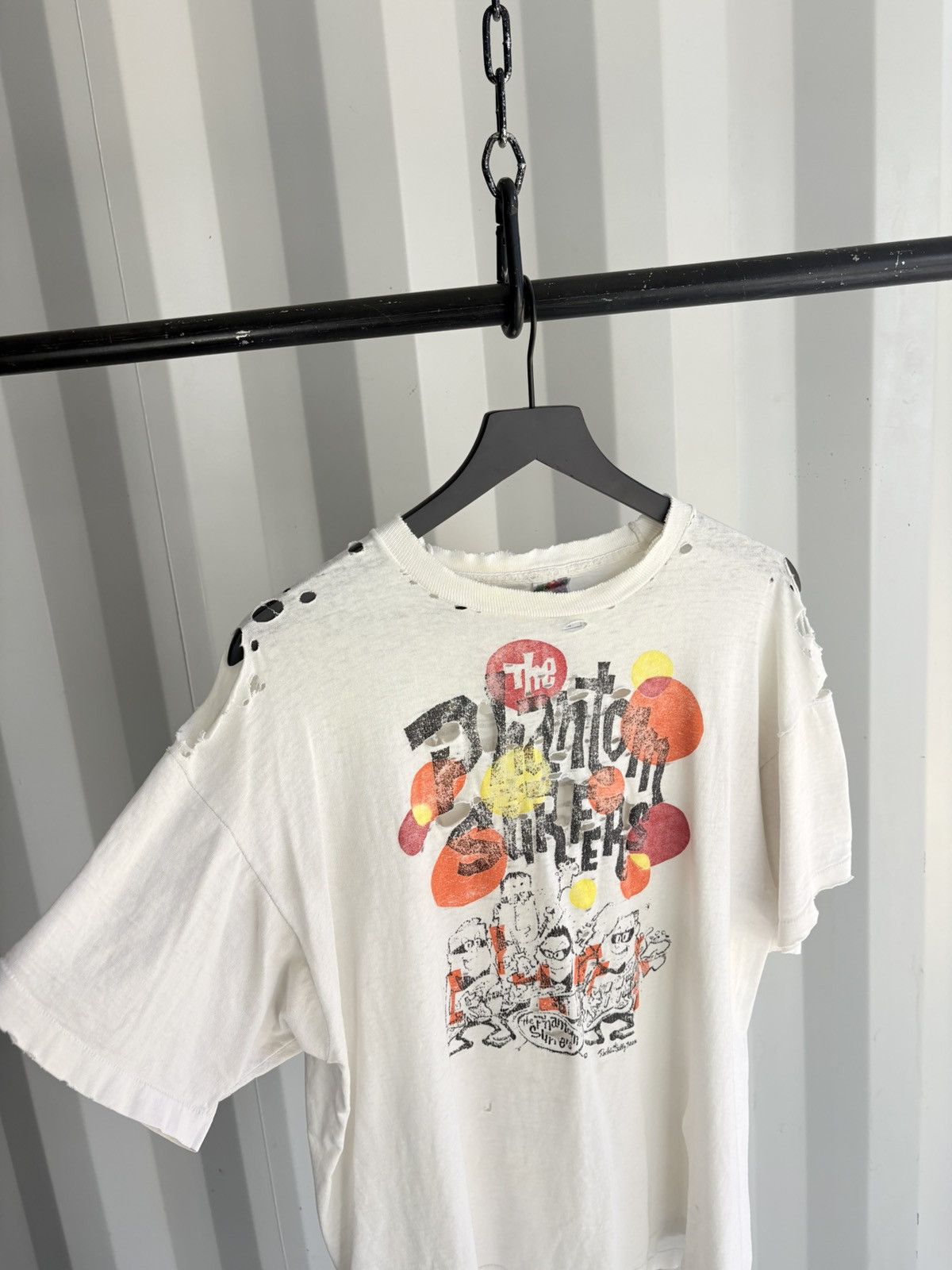Band Tees Vintage Phantom Surfer Thrashed Distressed Fade Shirt Grunge Size US XL / EU 56 / 4 - 4 Thumbnail