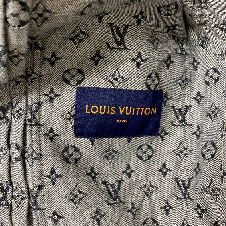 Louis Vuitton Louis Vuitton Black patchwork presbyopic full-print denim j Size US M / EU 48-50 / 2 - 4 Thumbnail