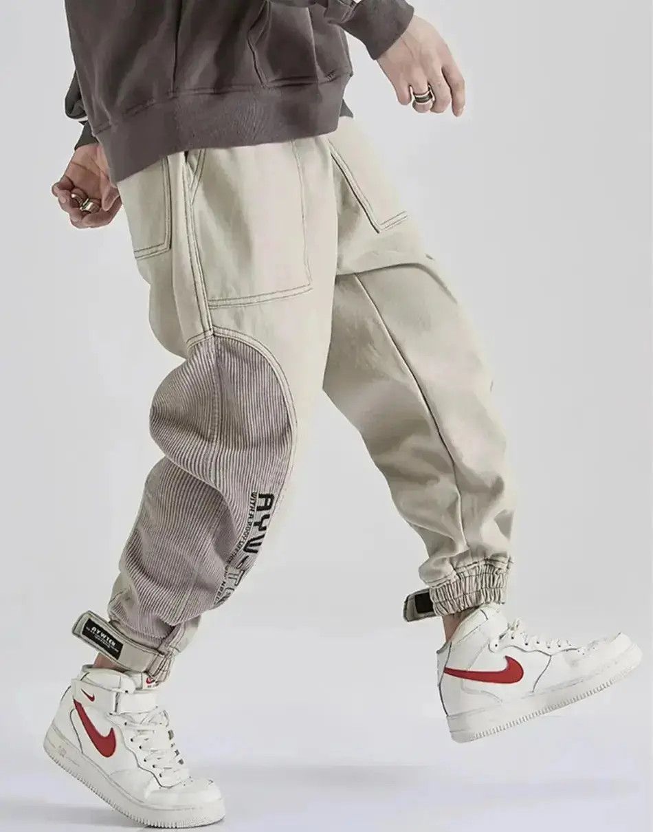 Japanese Brand Hiphop Cargo Harem Pant Men Size US 32 / EU 48 - 6 Thumbnail
