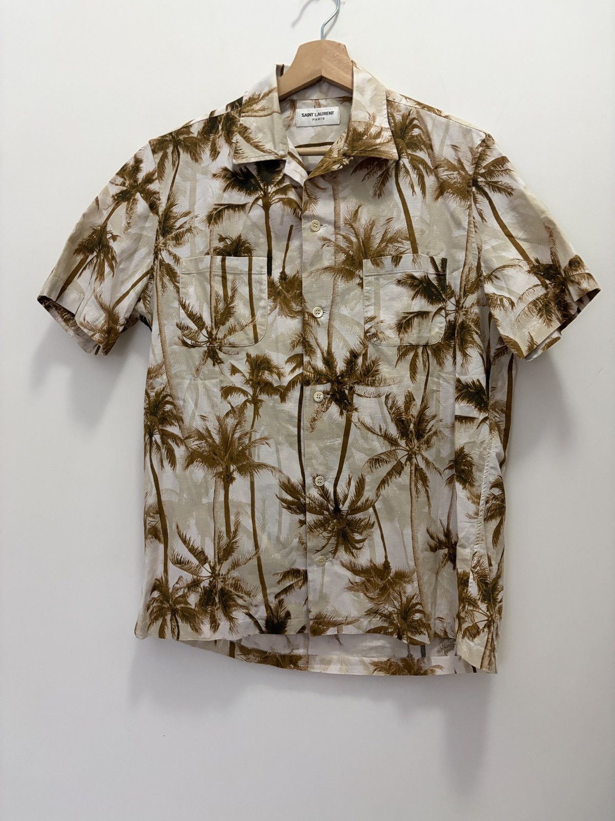 Saint Laurent Paris SS15 Polo Shirt | Grailed