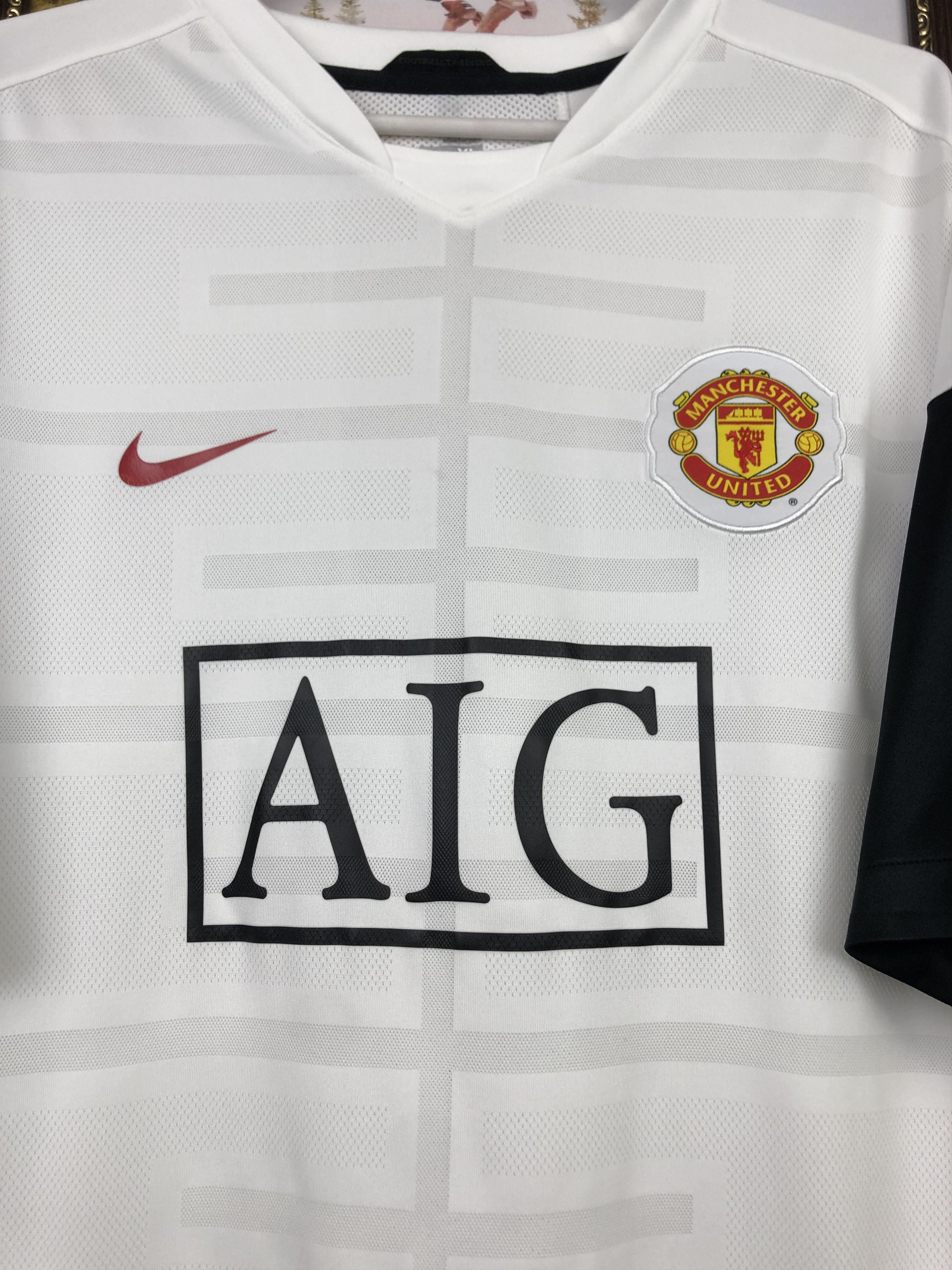 Nike Vintage Manchester United Football Shirt Jersey Tee Hype Size US XL / EU 56 / 4 - 3 Thumbnail