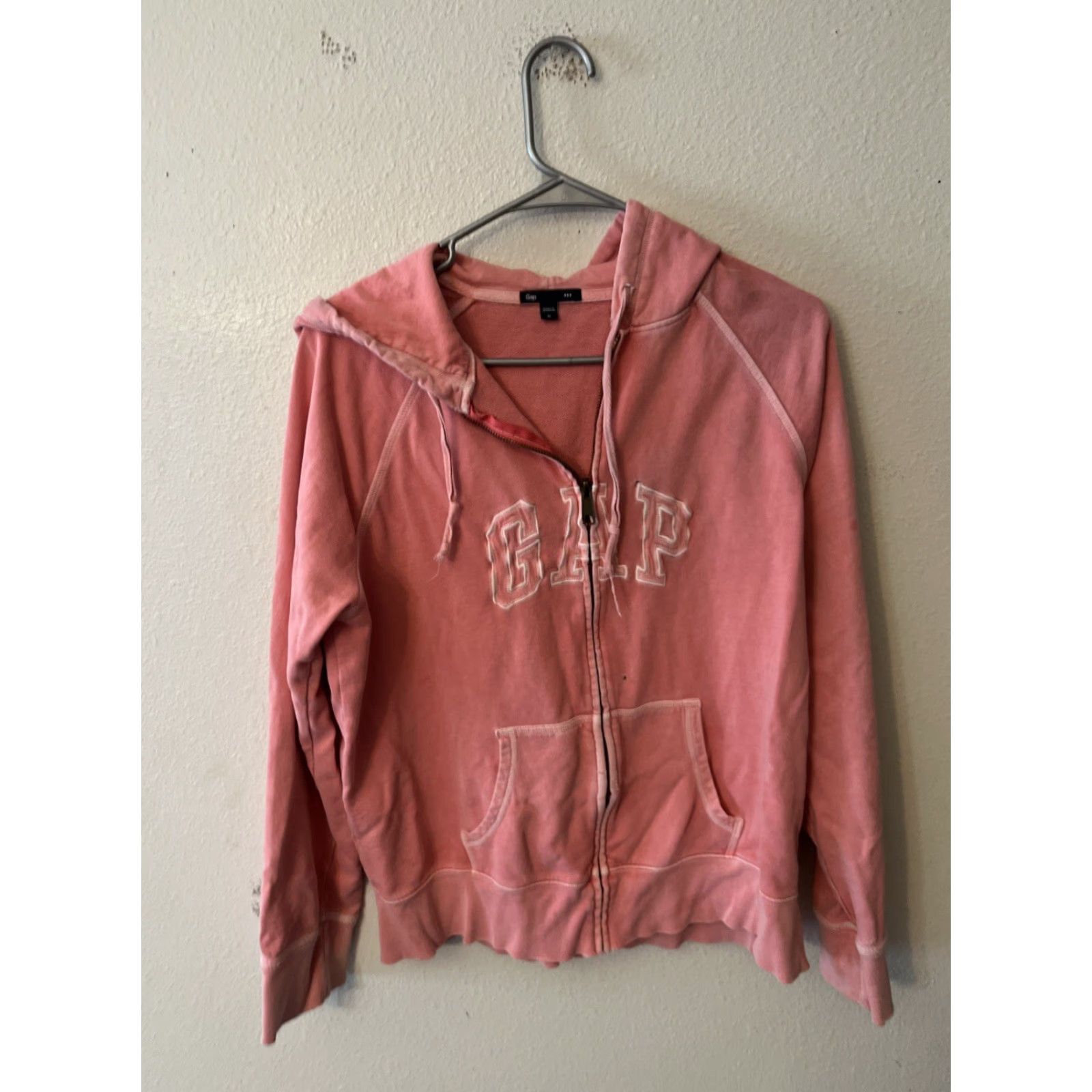 Gap **Gap Womens Hoodie XL Pink Full Zip Sweatshirt** User: Gap Womens Hoodie XL Pink Full Zip Sweatshirt Size XL / US 12-14 / IT 48-50 - 2 Thumbnail