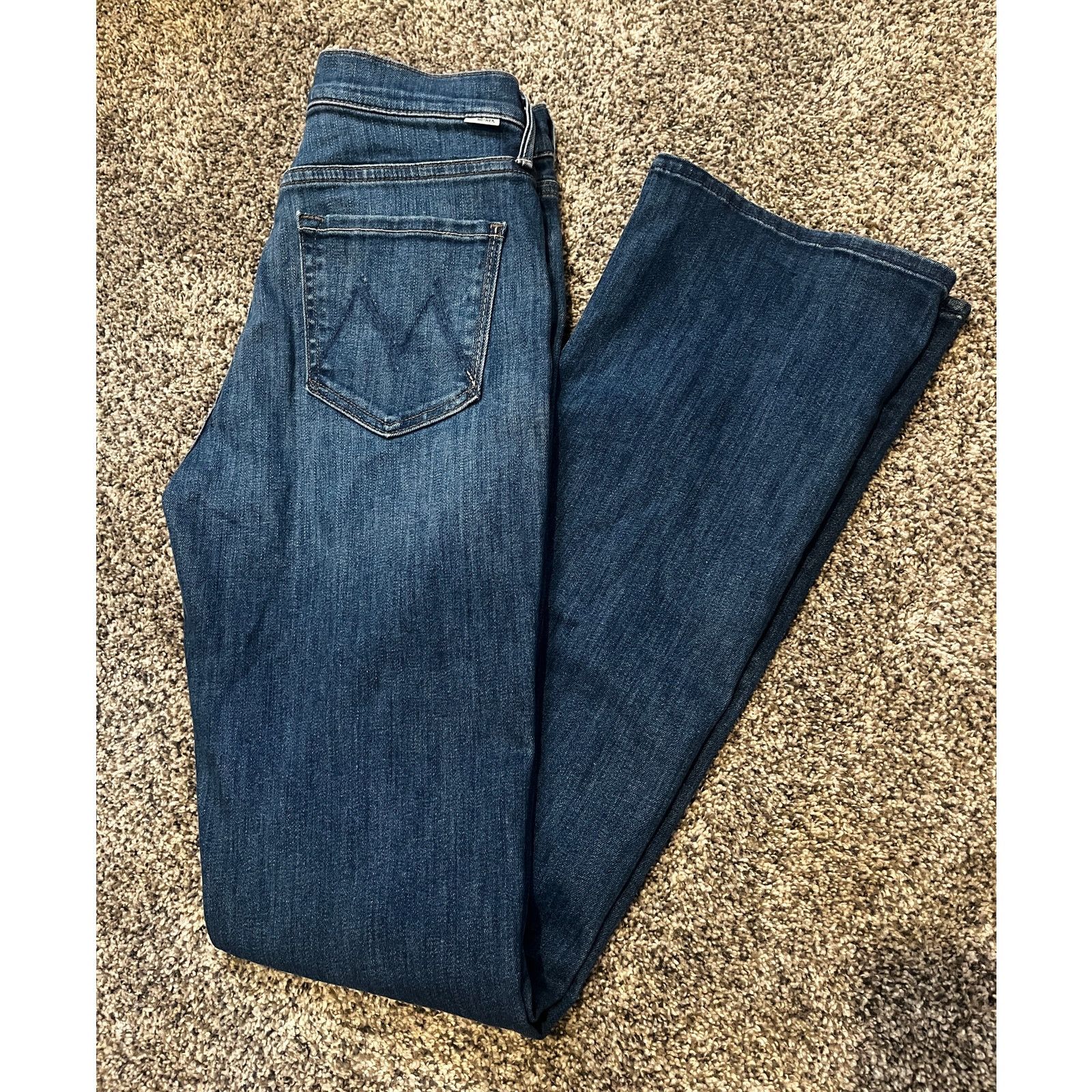 MOTHER Mother The Insider Heel Flare Jeans One Trick Pony Womens 27 Size 27" / US 4 / IT 40 - 2 Thumbnail