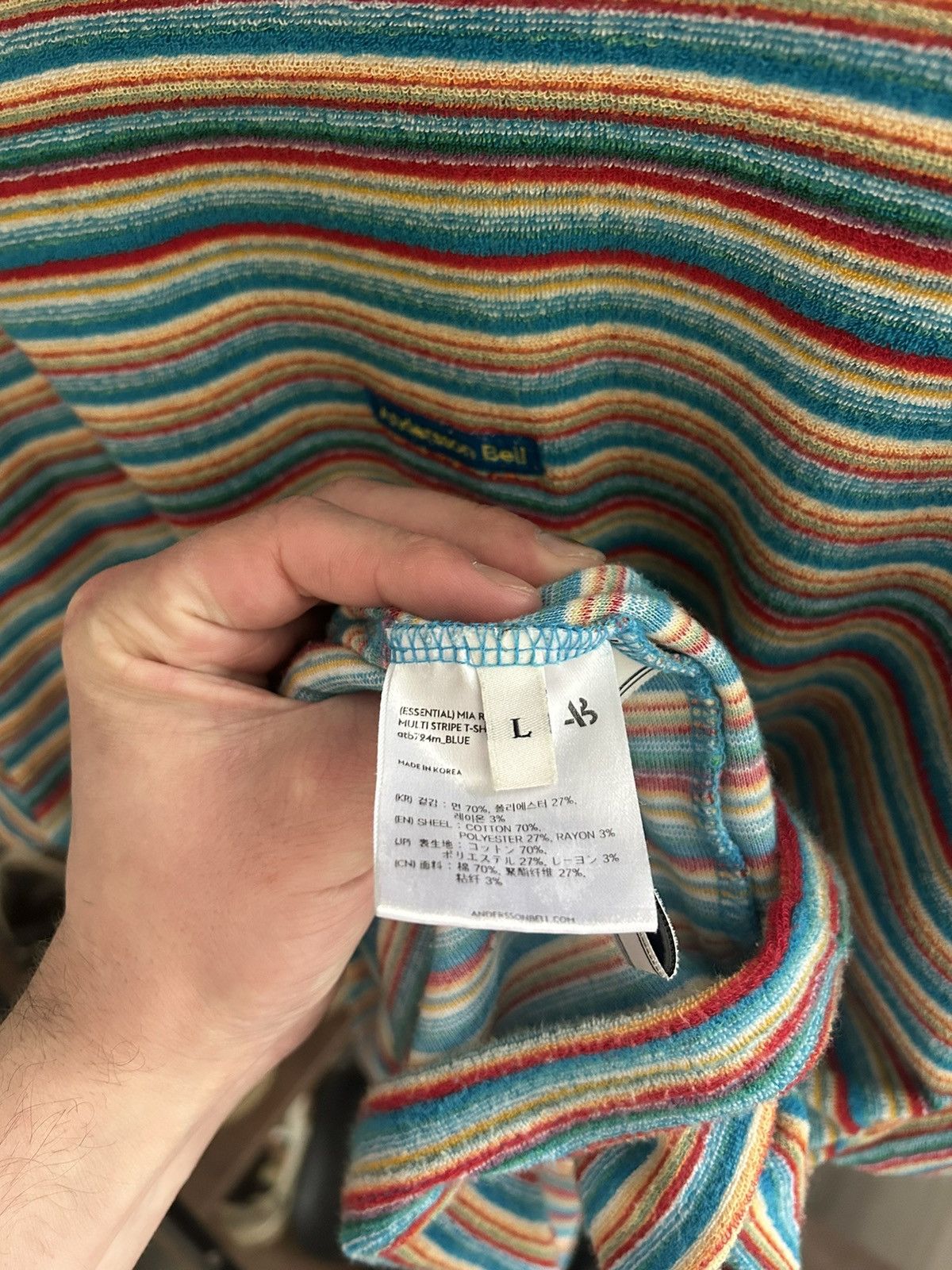 Andersson Bell × SSENSE Andersson Bell x SSENSE 2021 tee Size US L / EU 52-54 / 3 - 5 Thumbnail