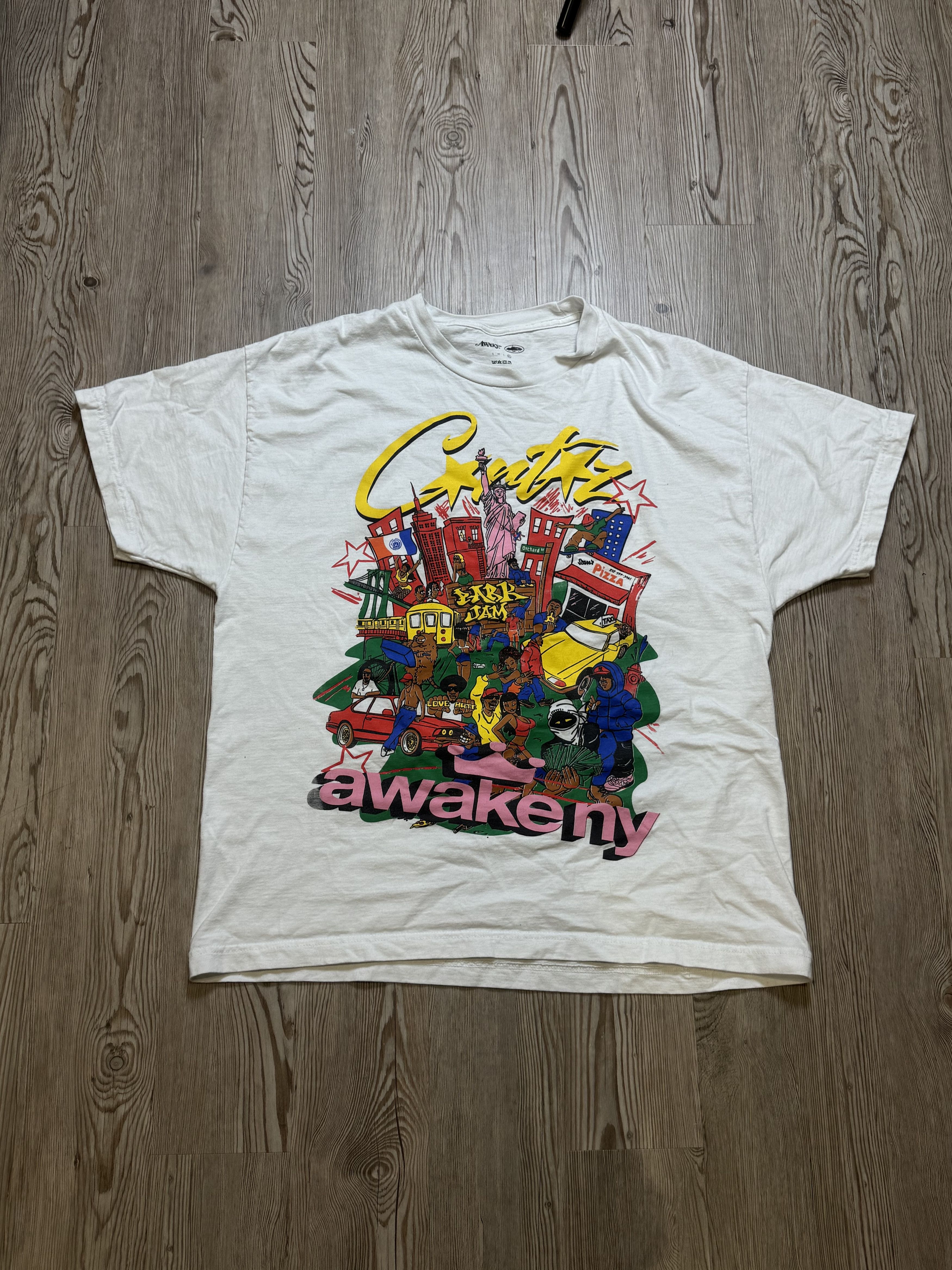 Awake NY Awake NY X Corteiz Limited Edition T-Shirt Size US XL / EU 56 / 4 - 1 Thumbnail