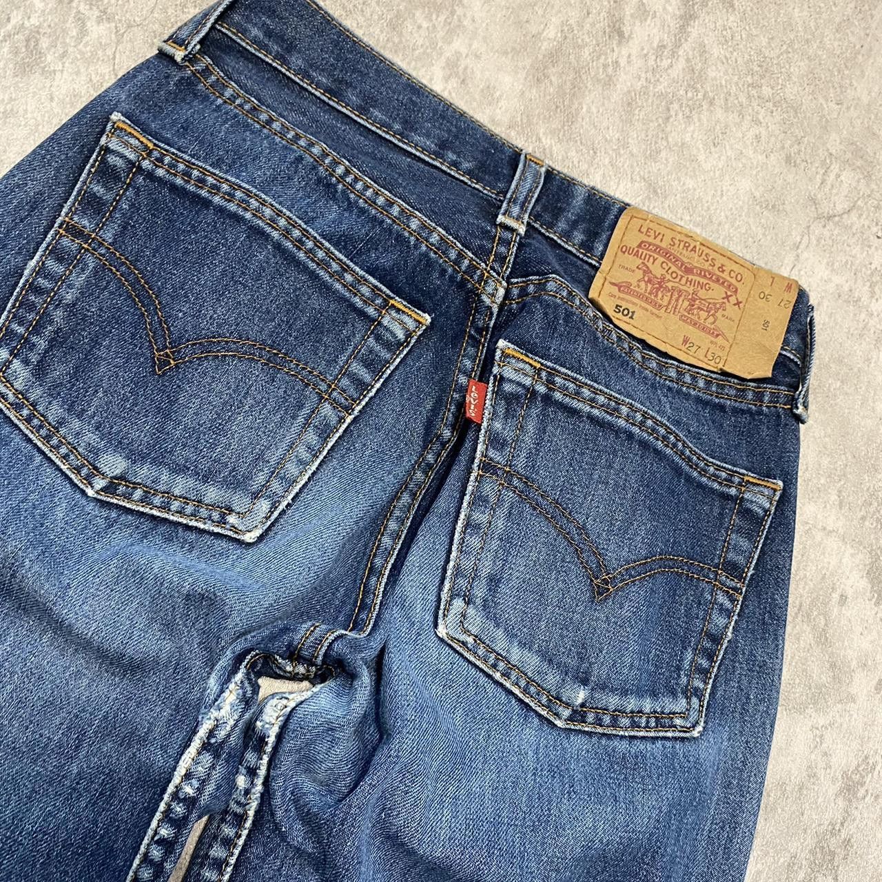 Levi's Levi's 501 blue jeans Denim Rap hip hop Vintag Size US S / EU 44-46 / 1 - 1 Thumbnail